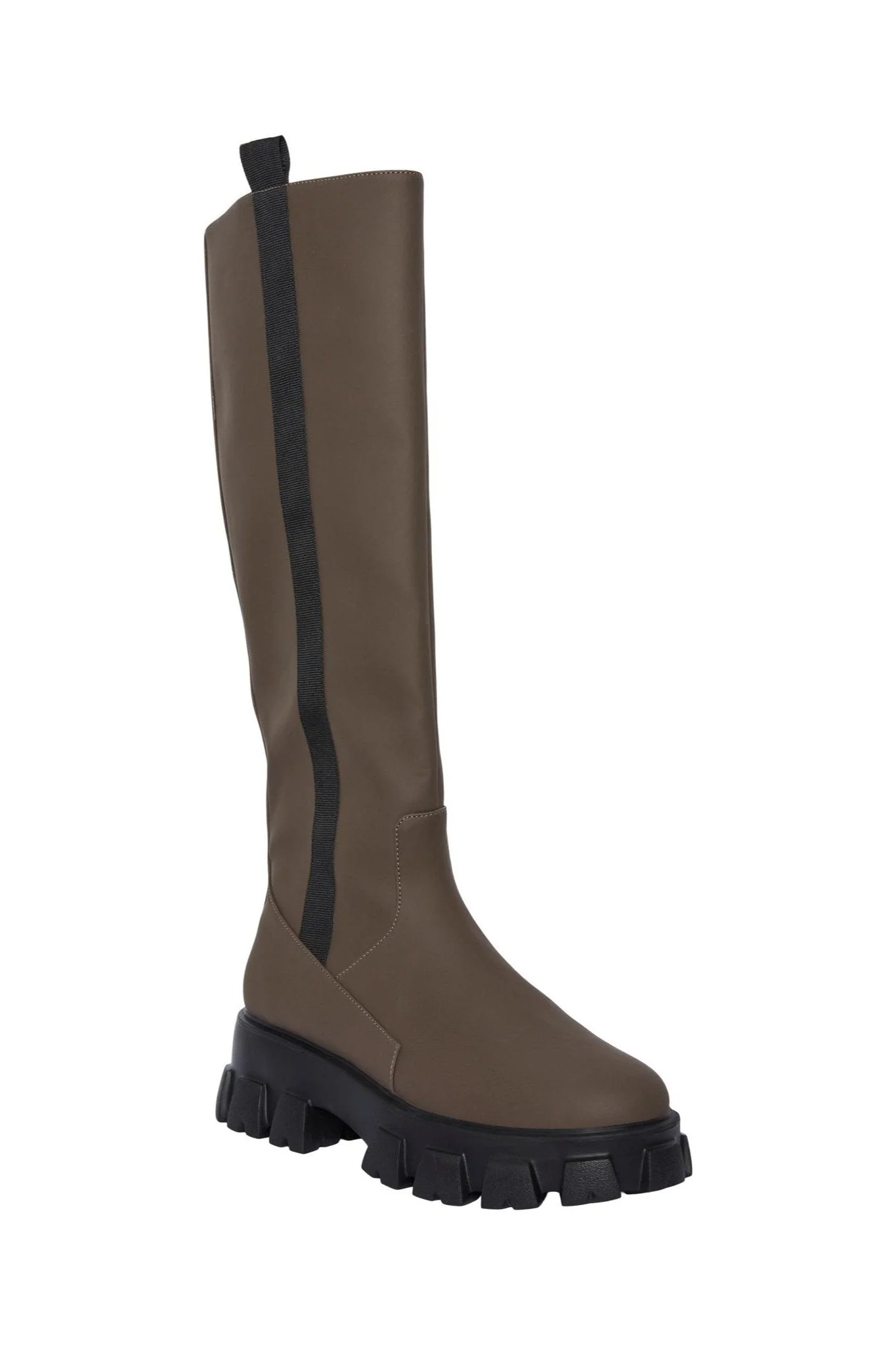 Adrianna Knie High Stiefel - Fossil - Image 2