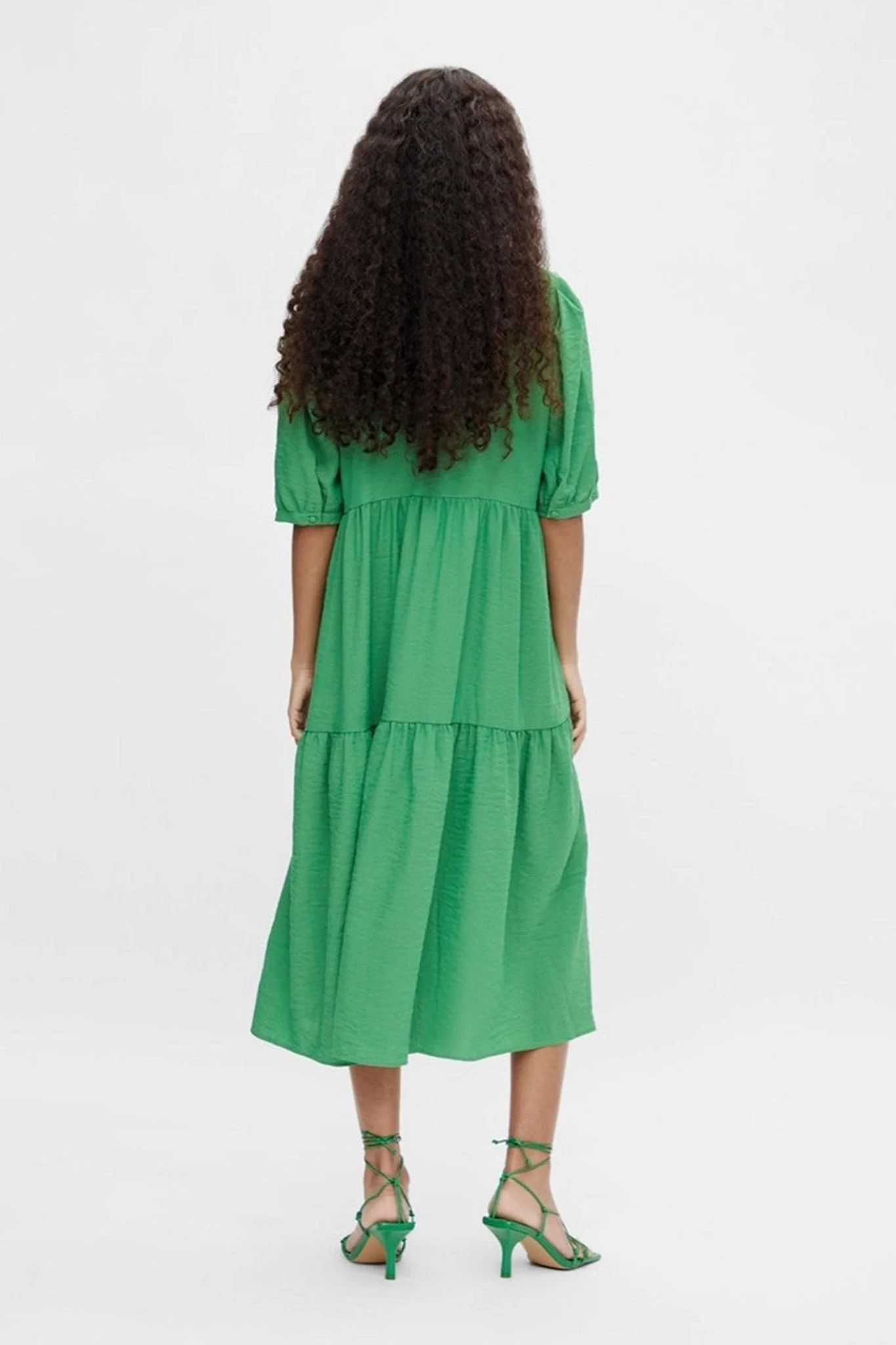 Alaia langes Kleid - Artischockengrün - Image 5