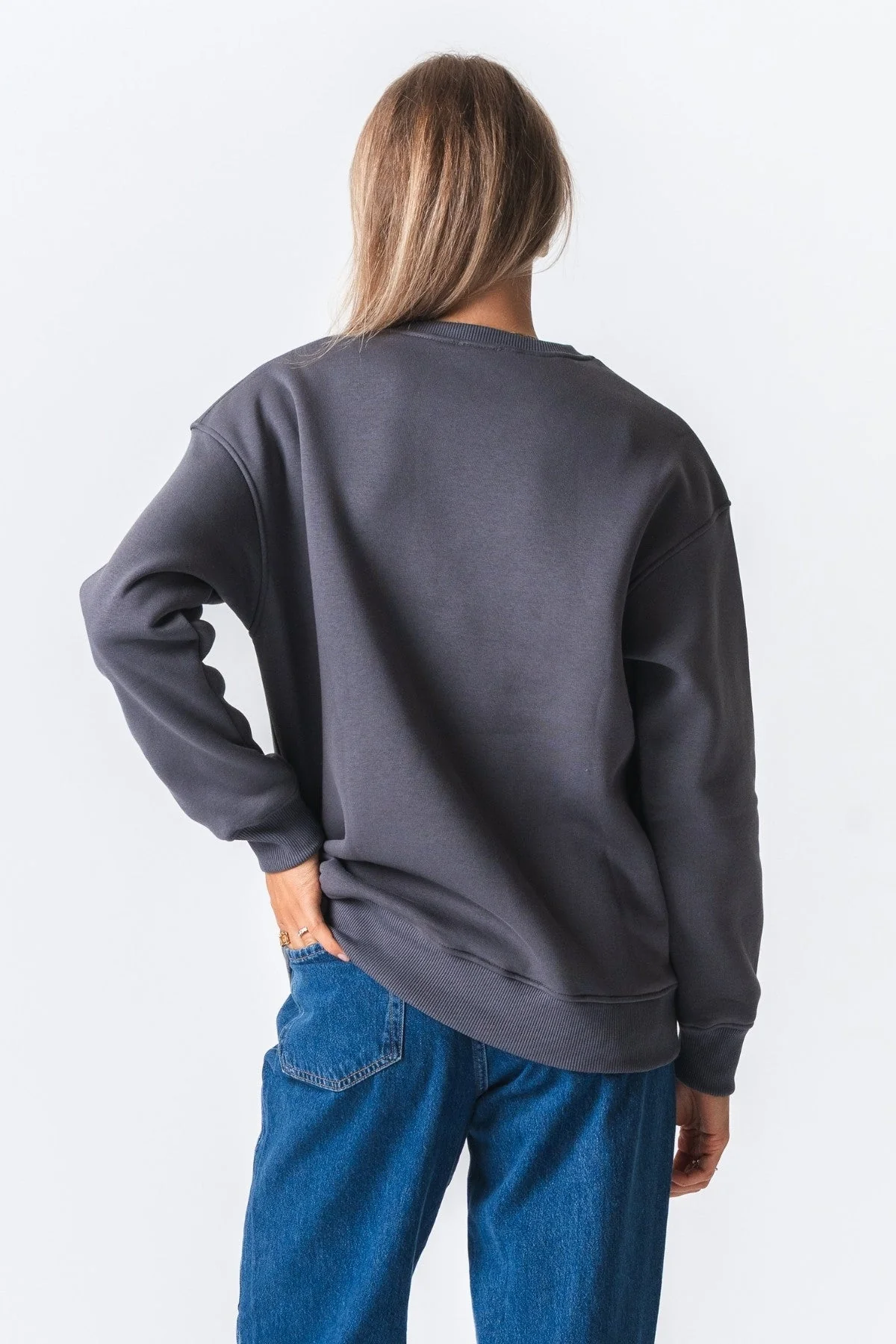Alina Sweatshirt - Dunkelgrau - Image 4