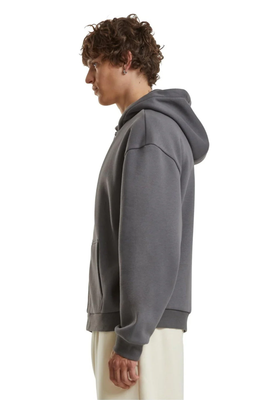 Alltags Reißverschluss Hoodie - Magnet - Image 4