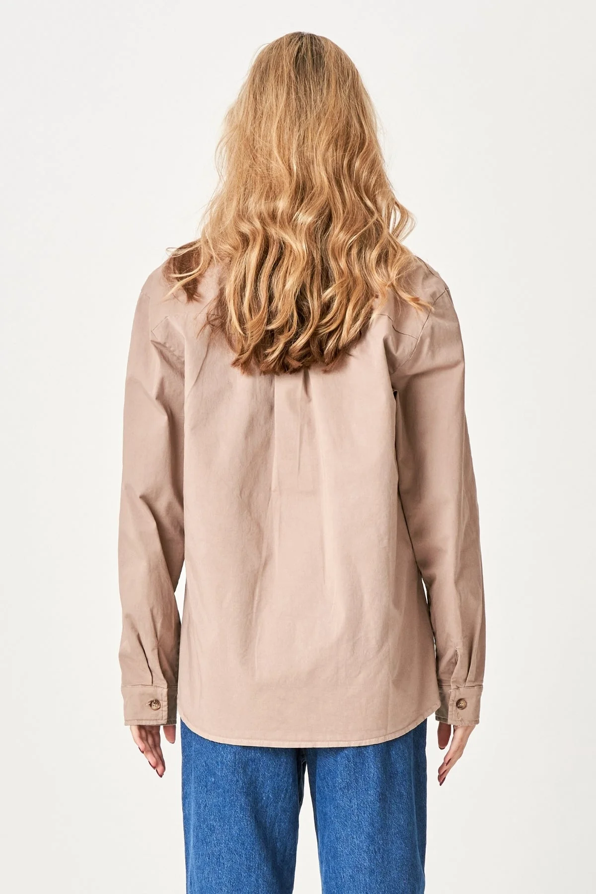 Amber Twill-Hemd – Khaki - Image 6