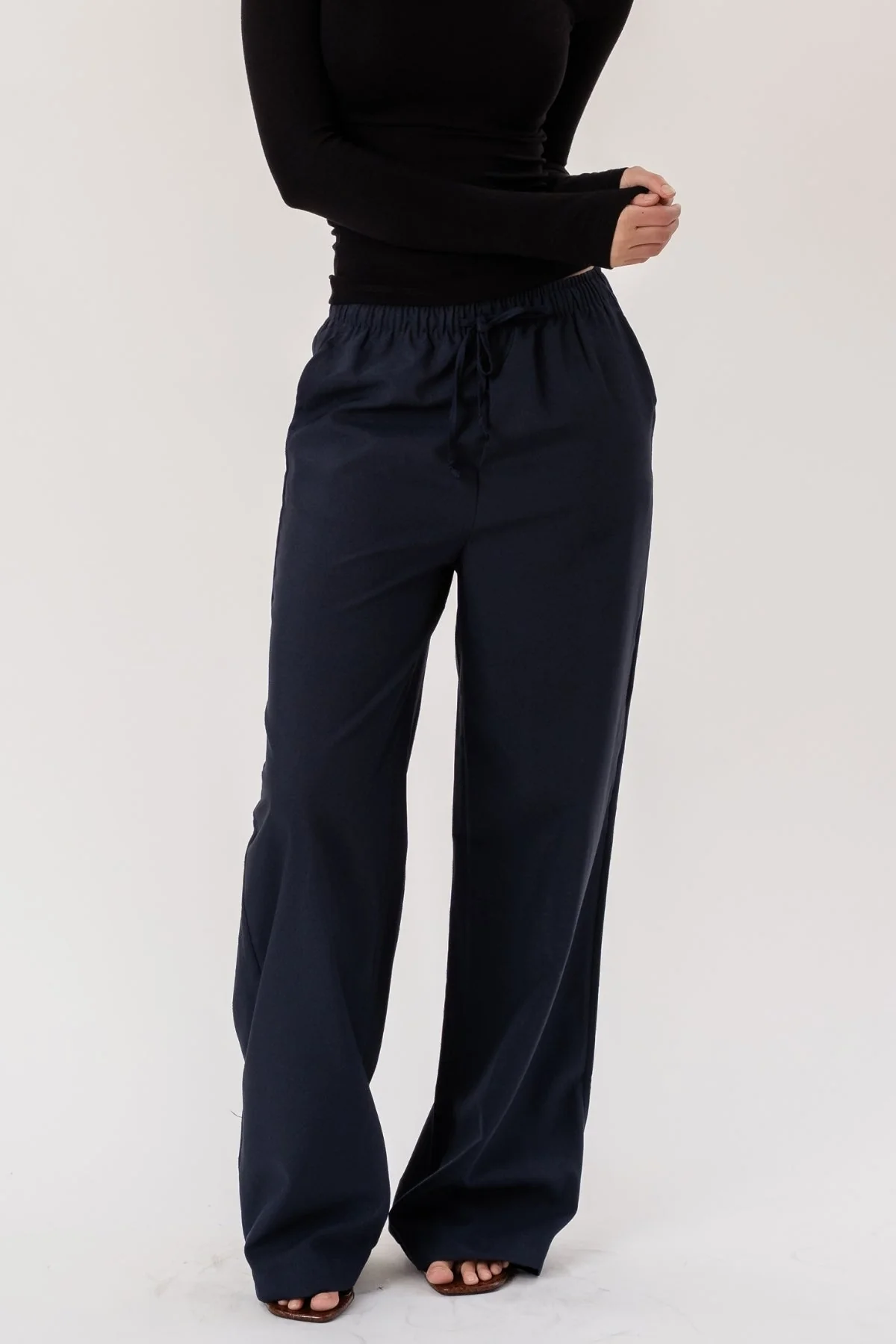 Anastasia Wide Pants - Marine