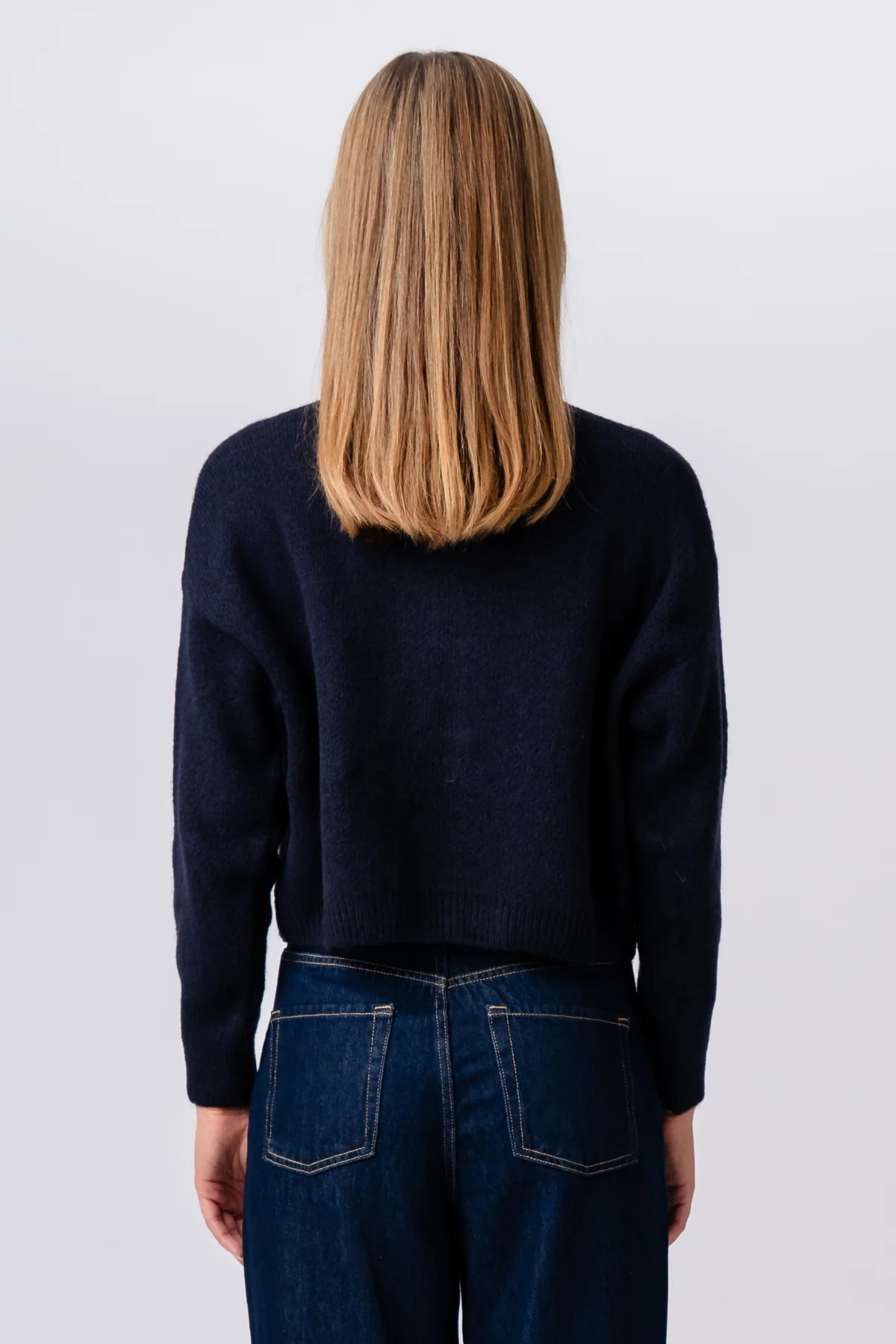 Angelique Strickjacke – Tiefblau - Image 6
