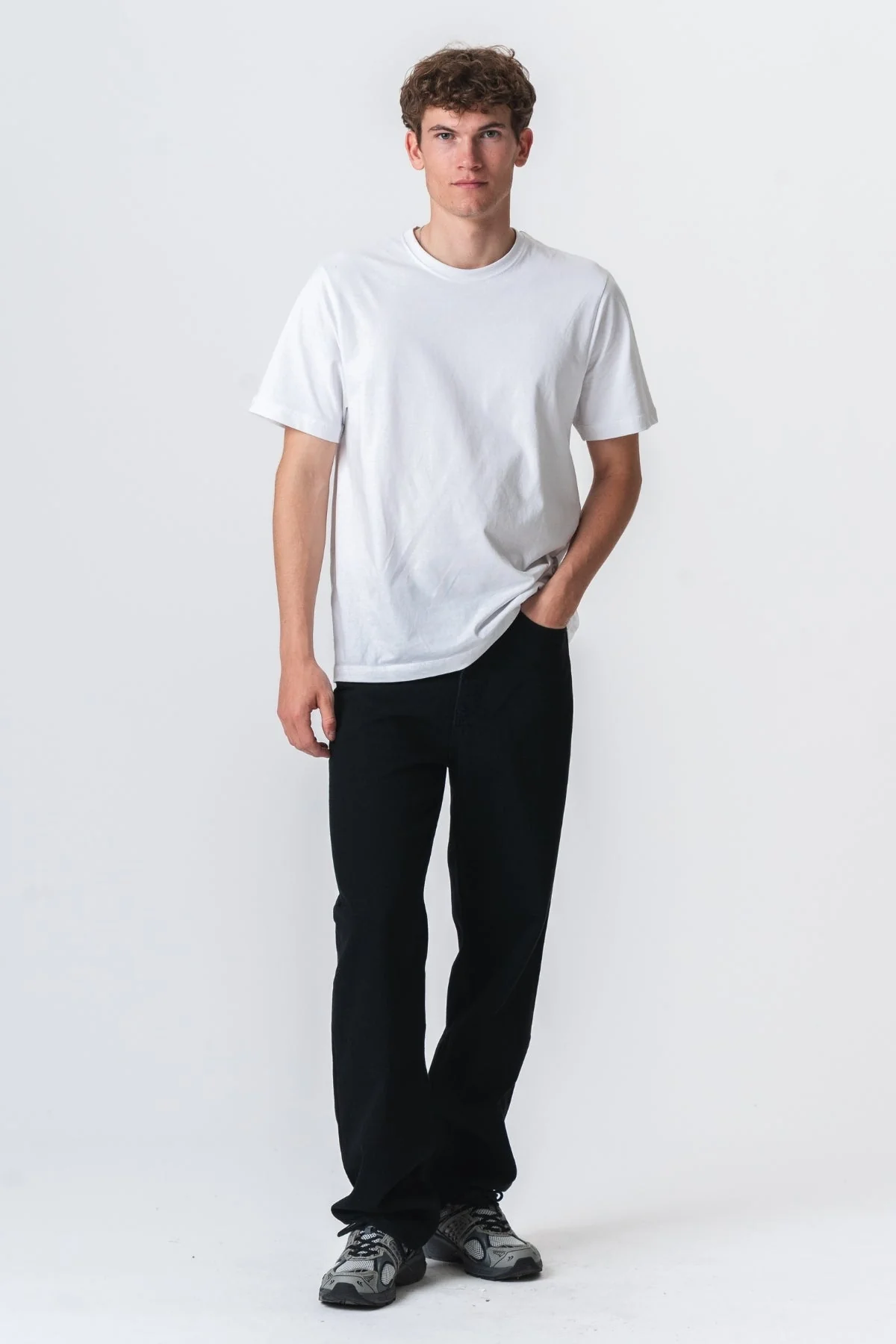 Baggy Jeans - schwarzer Denim - Image 5
