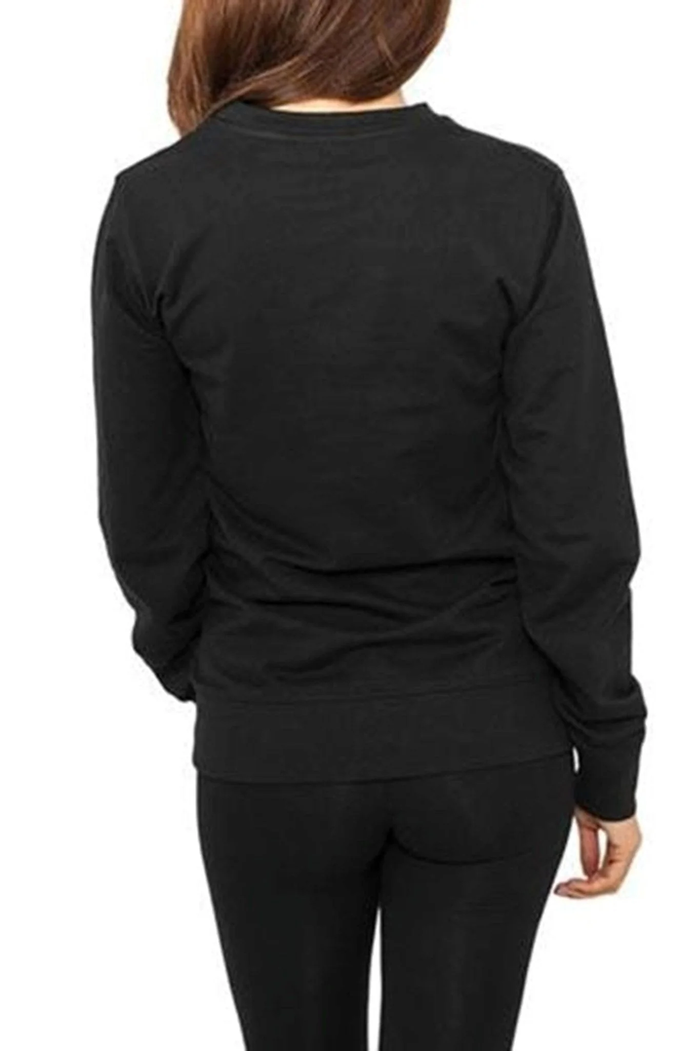 Basic Crewneck - schwarz (Damen) - Image 3
