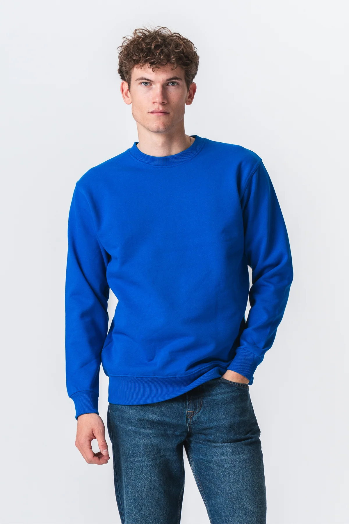 Basic Crewneck - schwedisch blau - Image 2