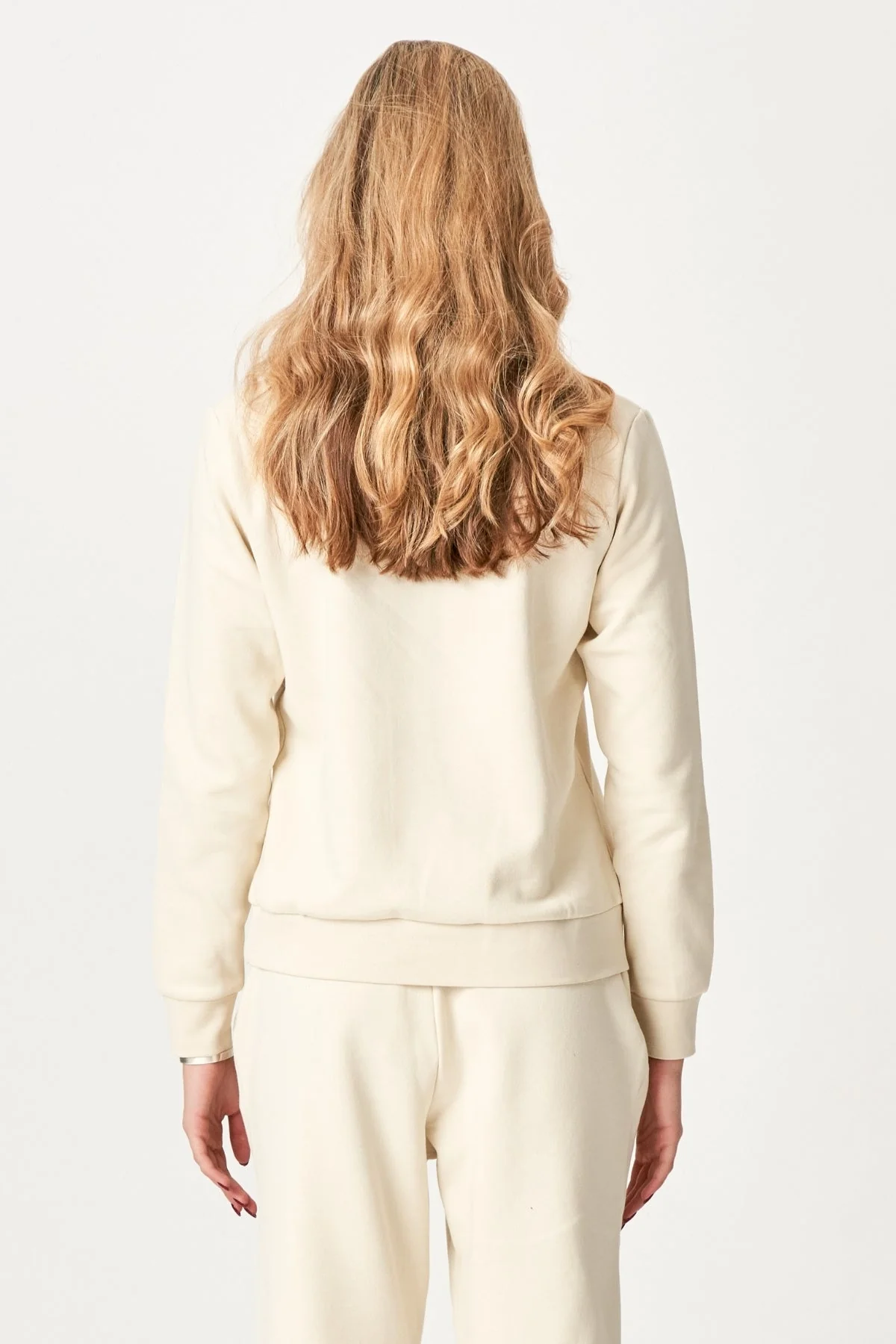 Basic Crewneck -Schweiß - leichtes Beige - Image 3