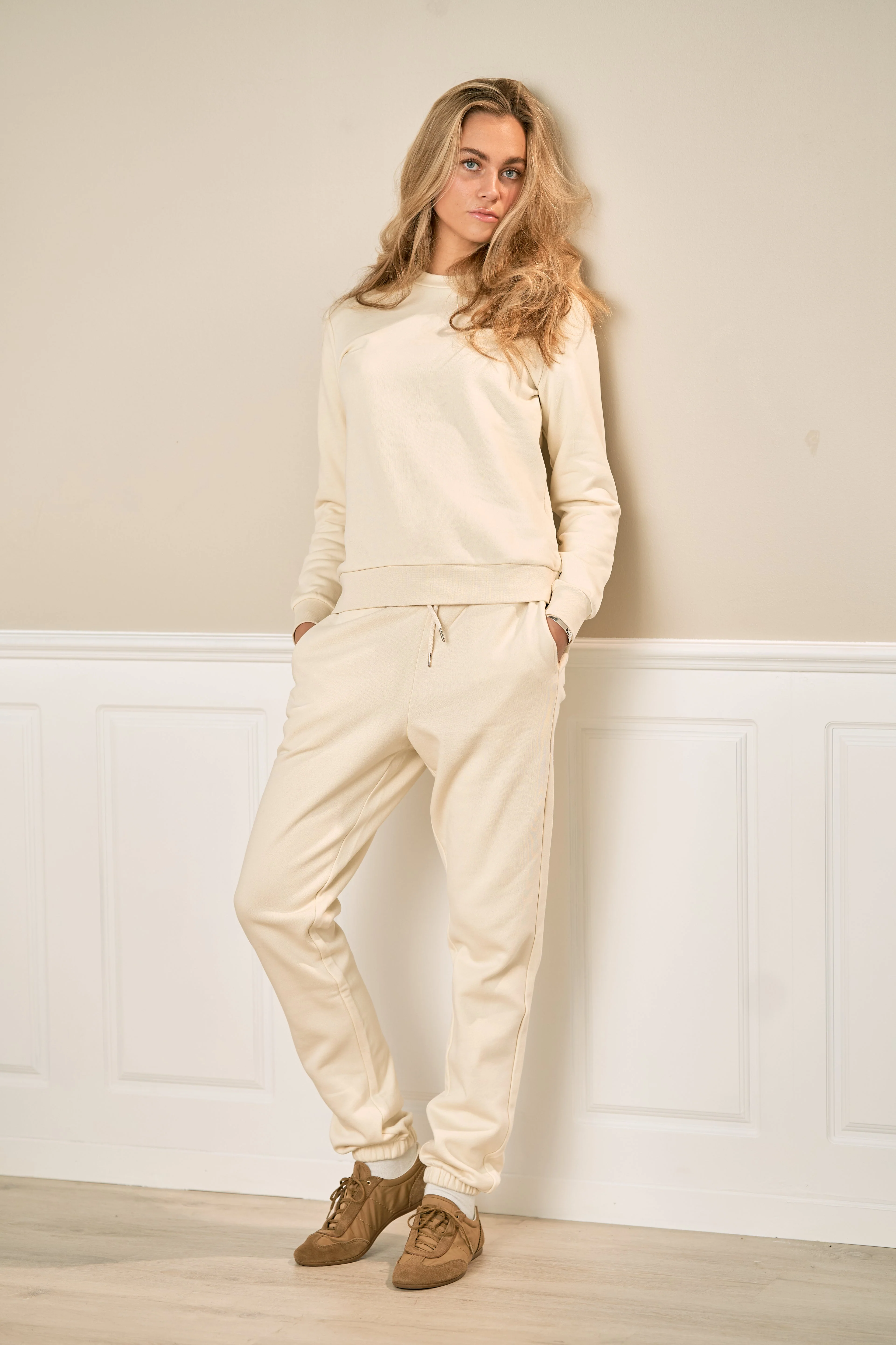 Basic Sweatsuit mit Hoodie (leichter Beige) - Paketangebot (Damen) - Image 2