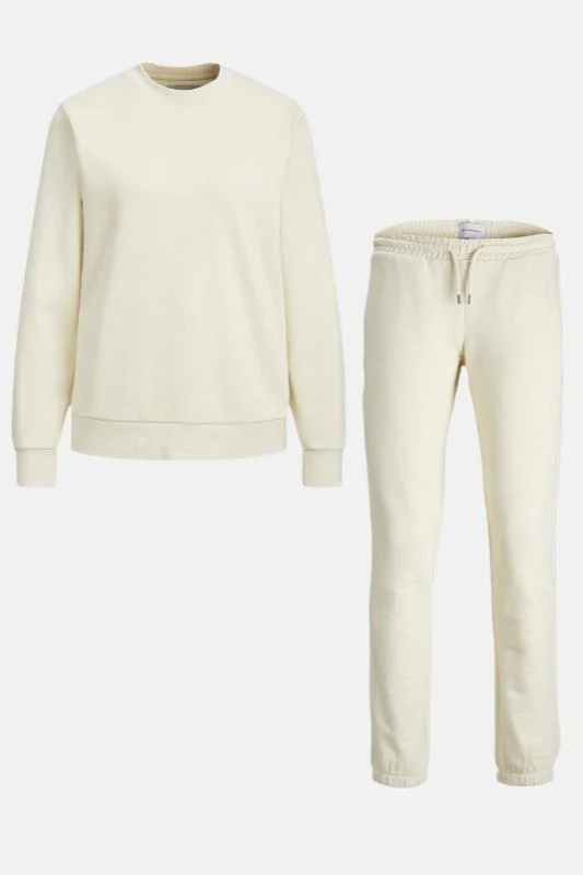 Basic Sweatsuit mit Hoodie (leichter Beige) - Paketangebot (Damen) - Image 5