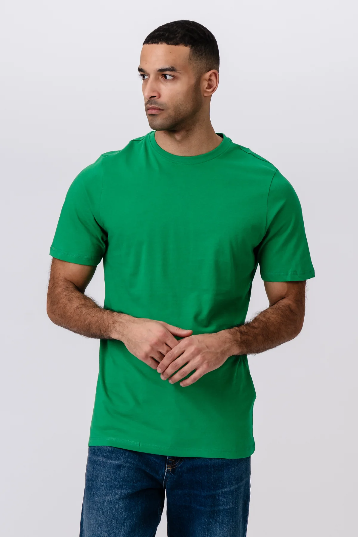 Basic T-Shirt - Grün