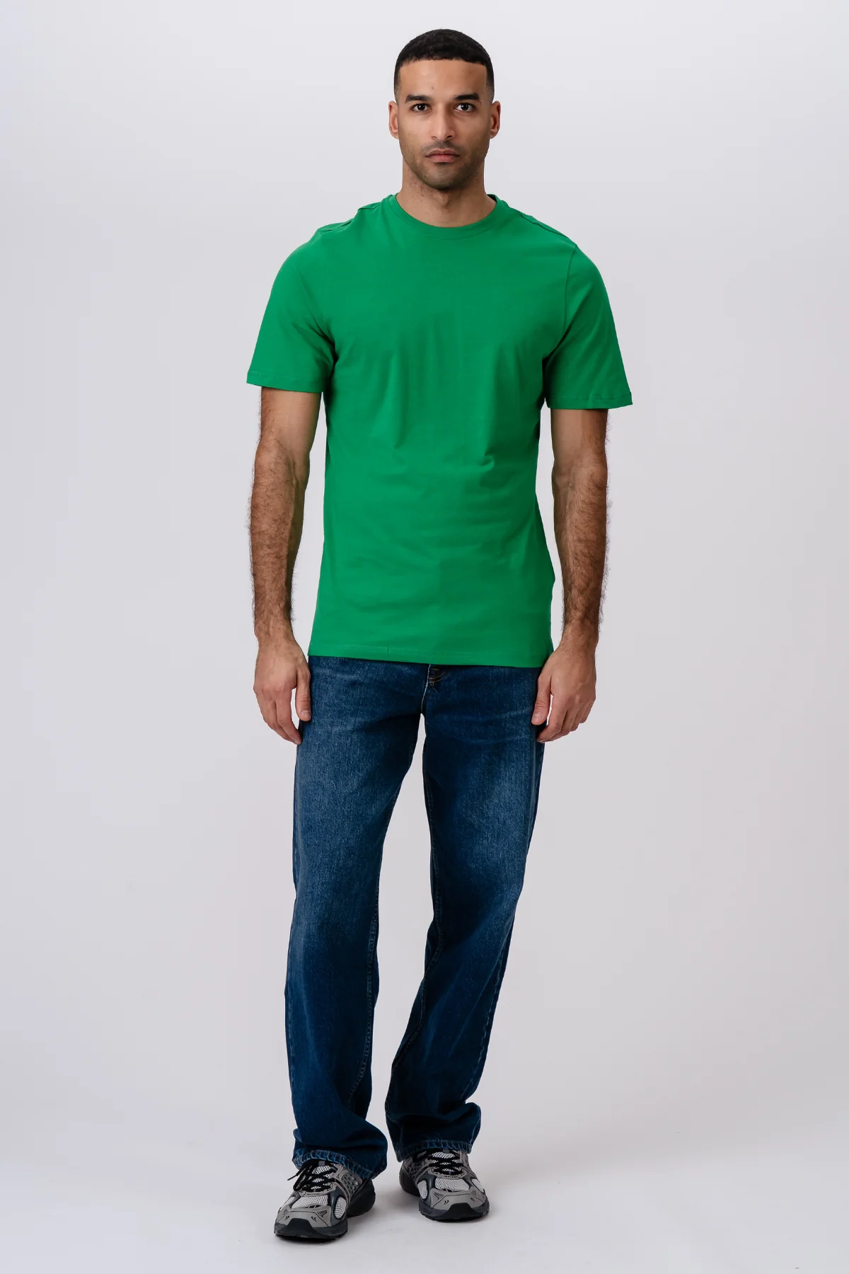 Basic T-Shirt - Grün - Image 2