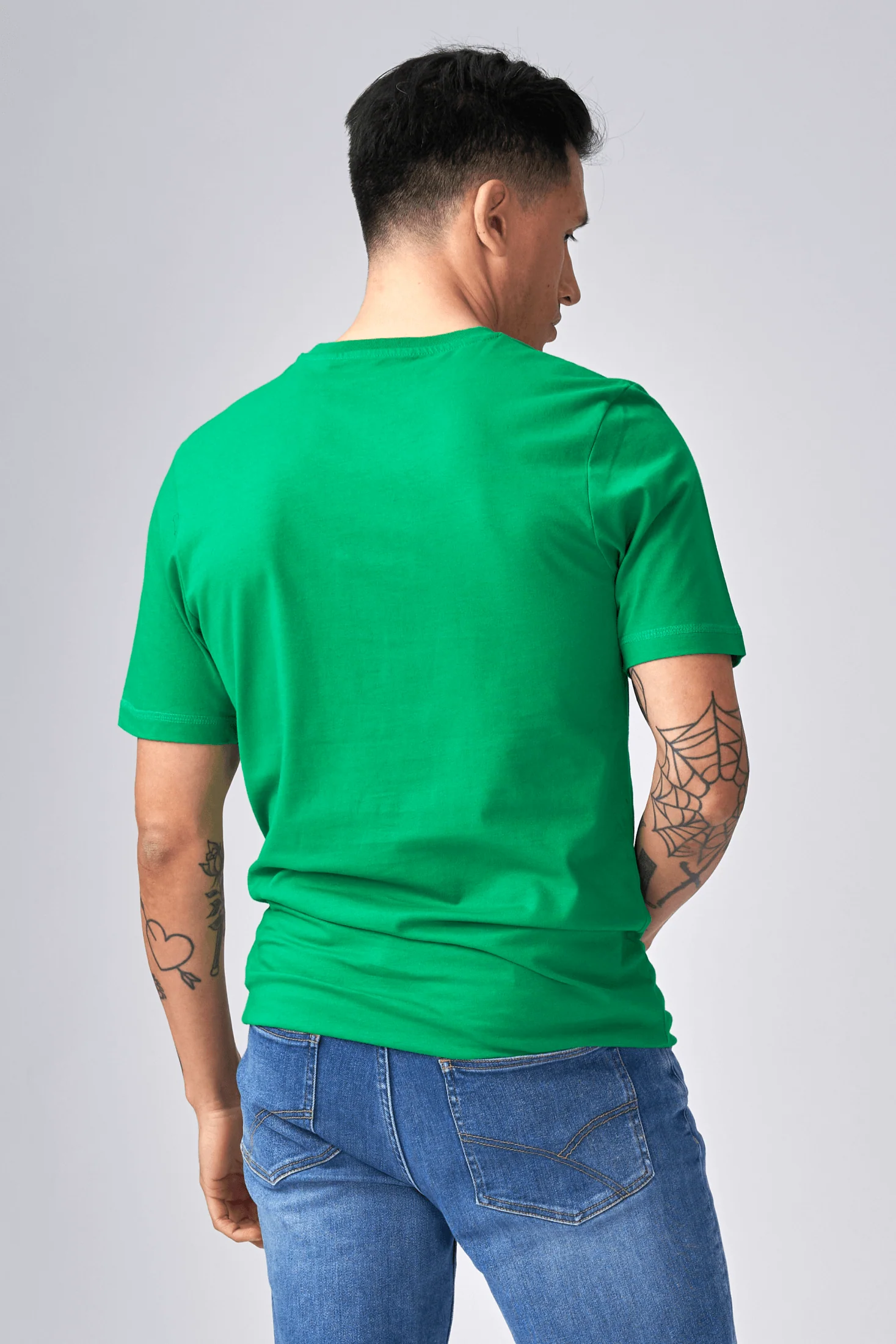 Basic T-Shirt - Grün - Image 6