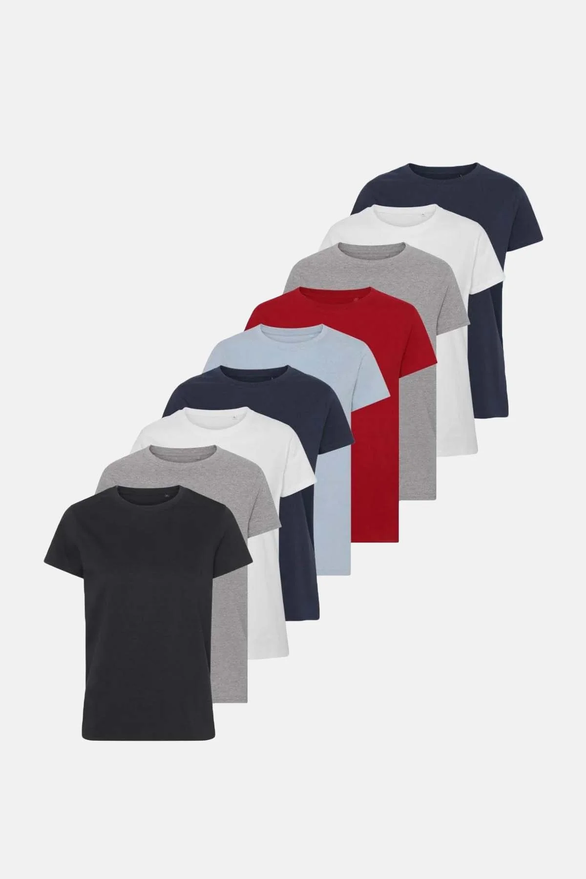 Basic T-Shirts - Damen (9 Stk.)
