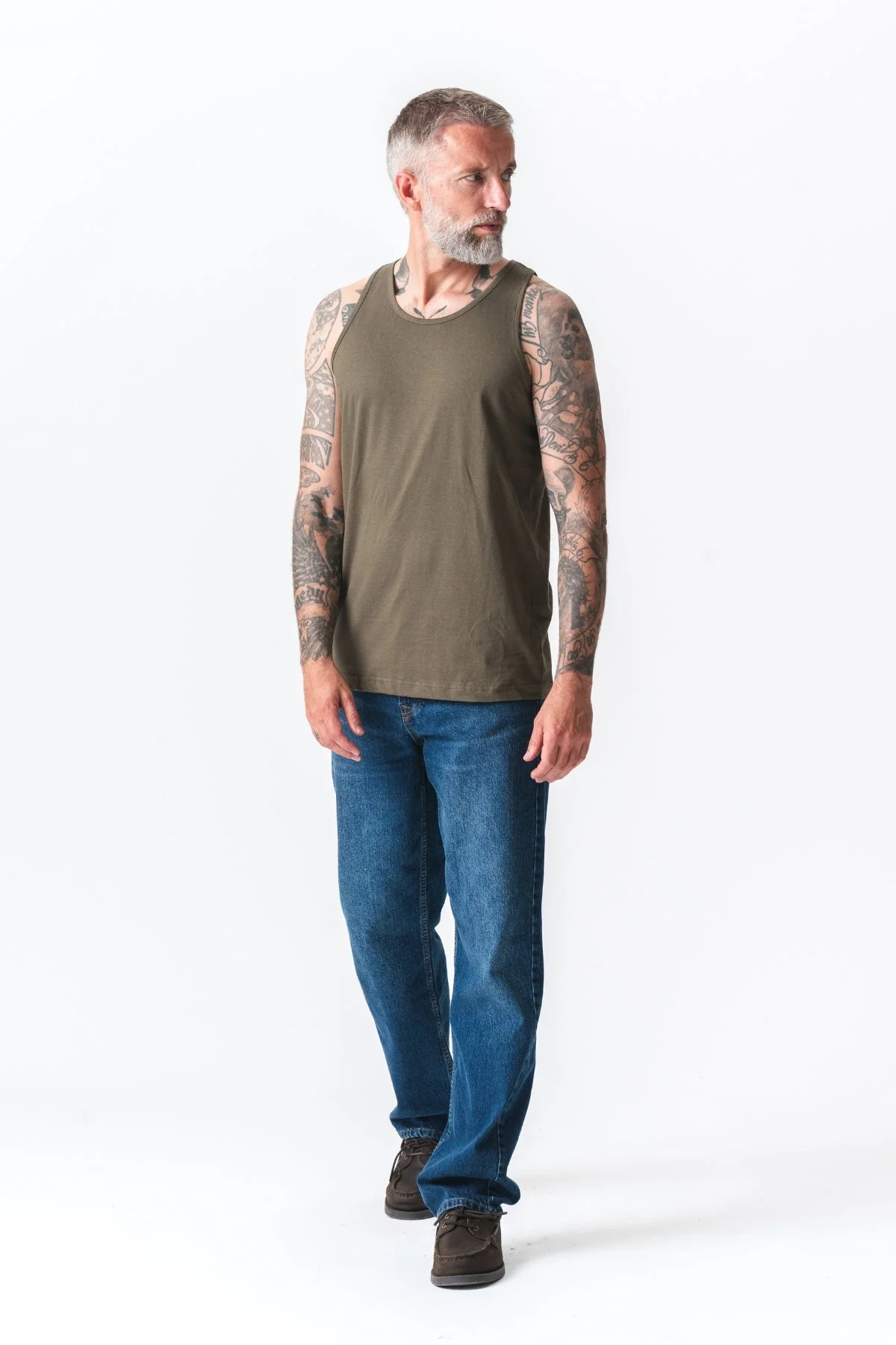 Basic Tanktop - Armeegrün - Image 2
