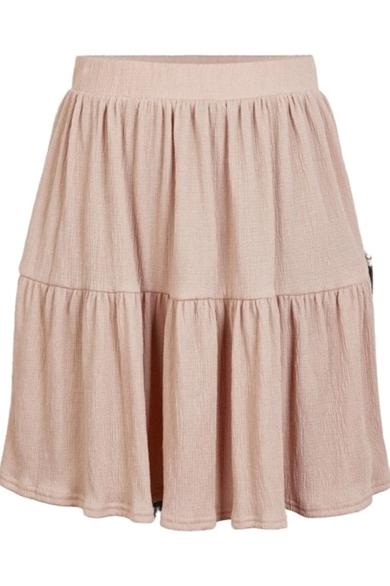 Basic weicher Minirock - Misty Rose - Image 3