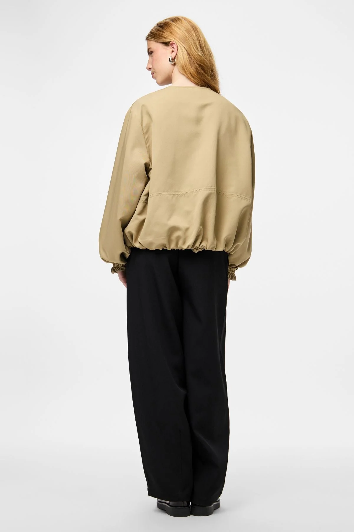 Berit Ballon-Bomberjacke – Travertin - Image 5