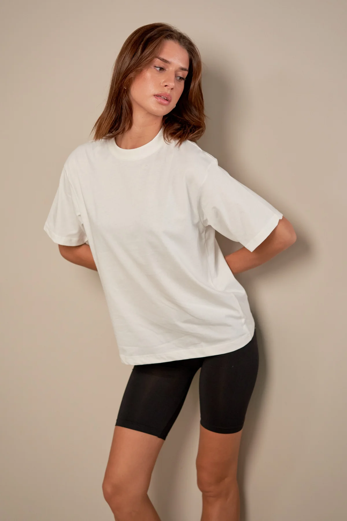 Boxfit T -Shirt - leichtes Beige - Image 3