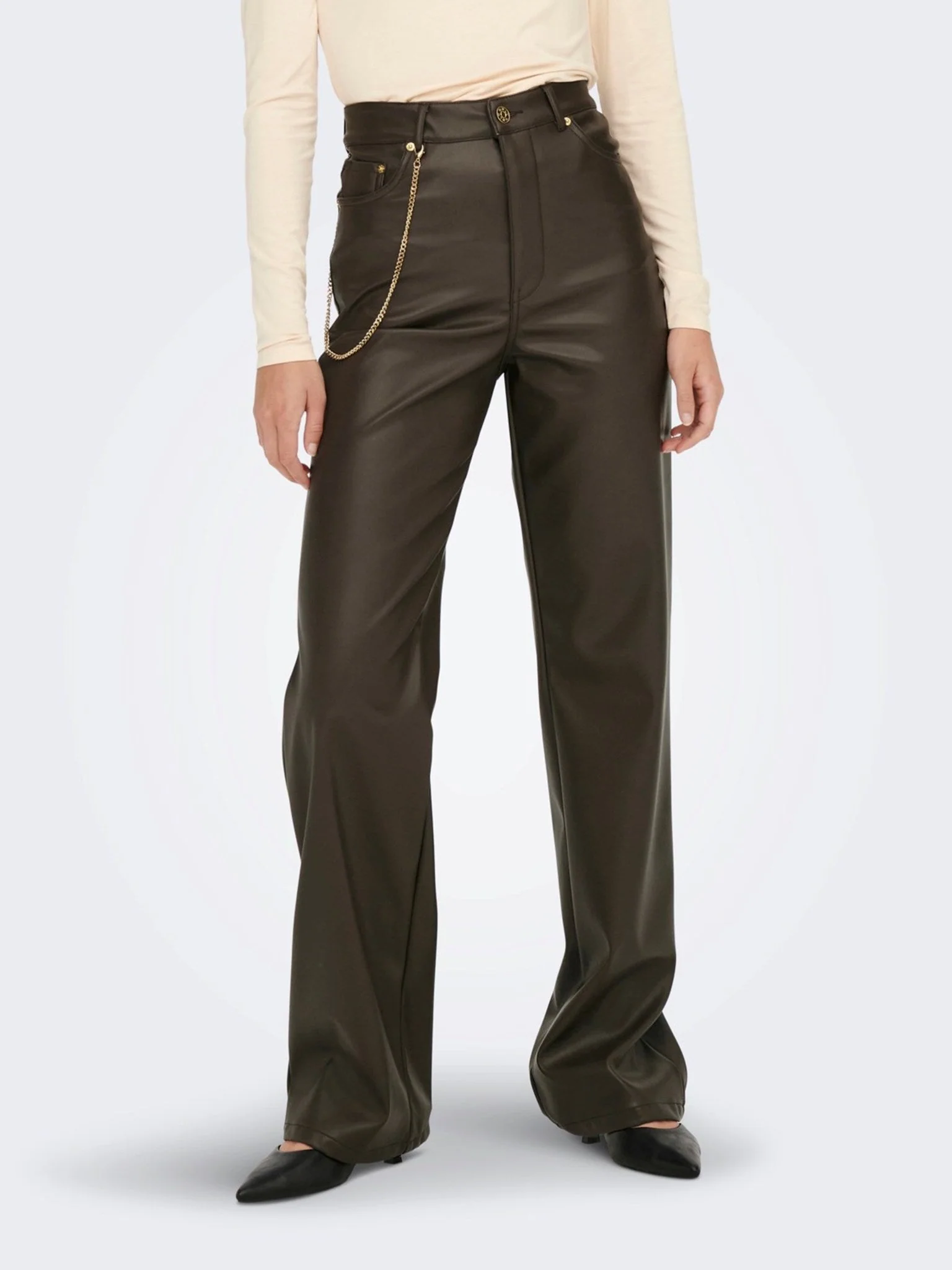 Camille-Idina High Taille Pants - Delicioso