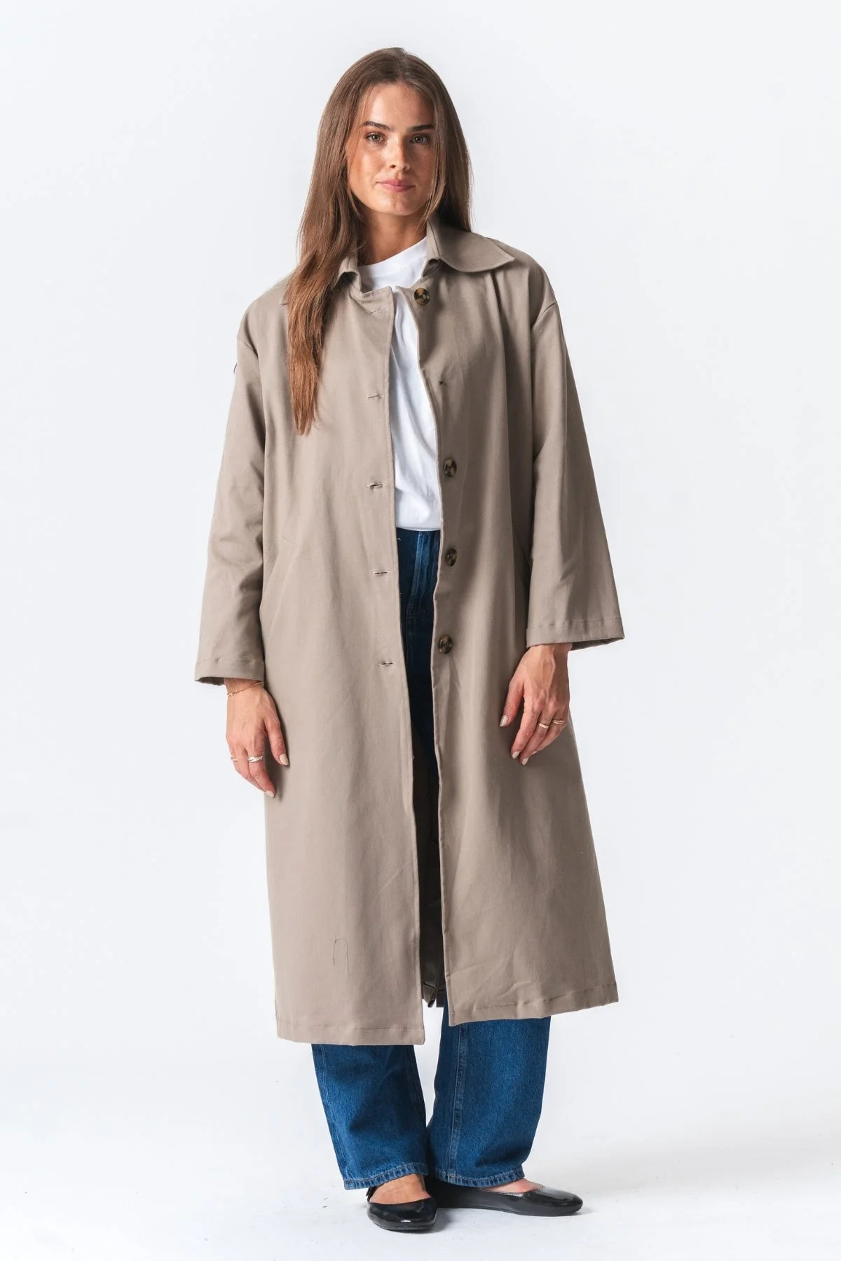 Carla Trenchcoat - Sand