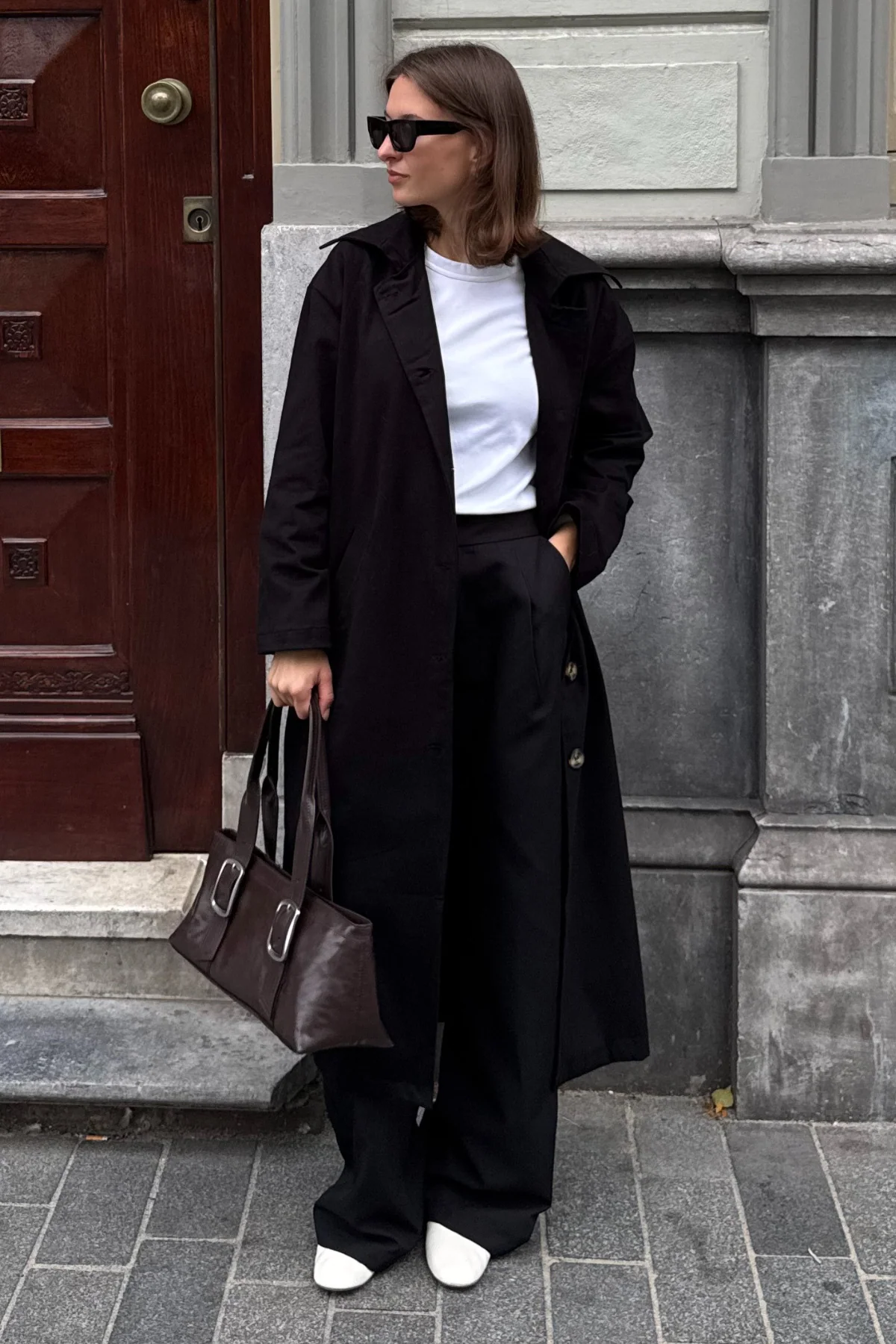 Carla Trenchcoat - Schwarz - Image 3