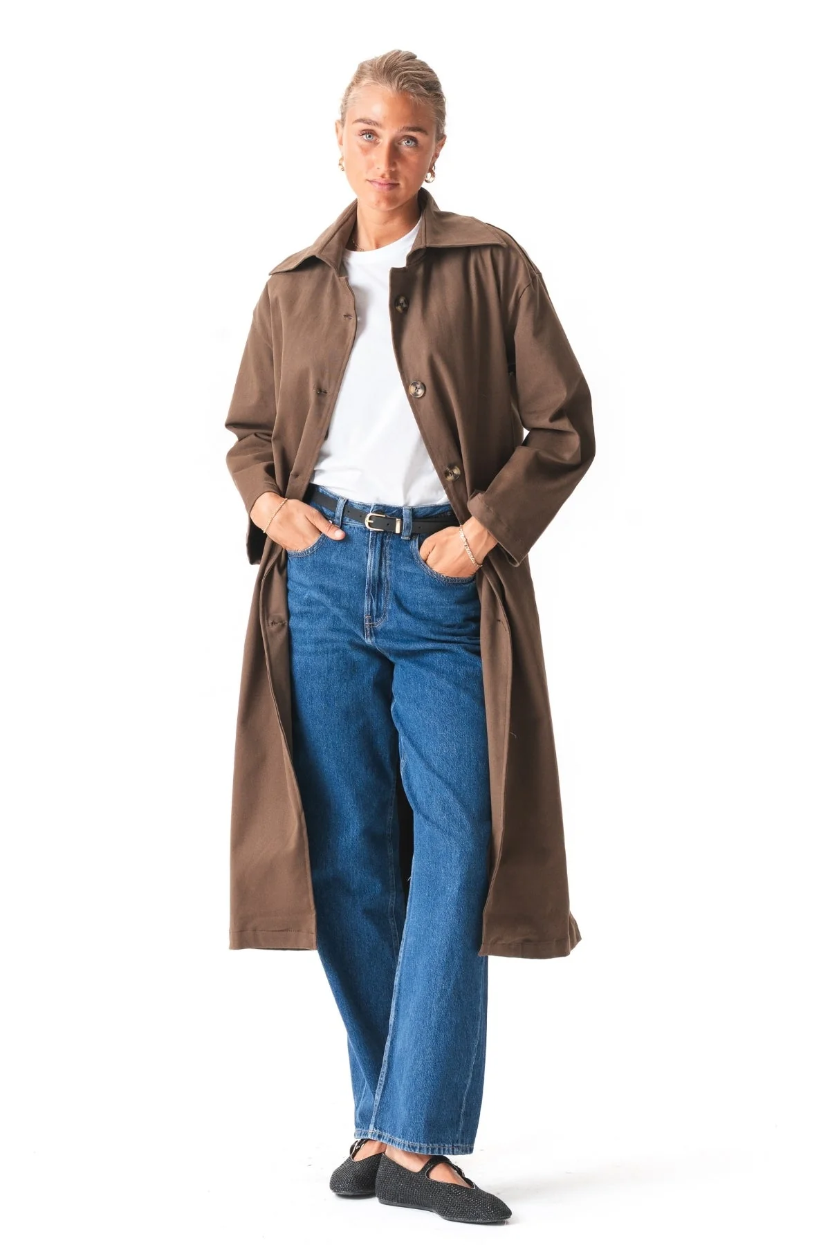 Carla Trenchcoat - Brown