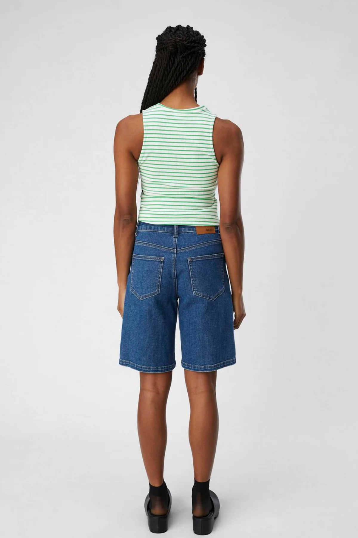 Carol Denim Shorts - mittelblauer Denim - Image 3
