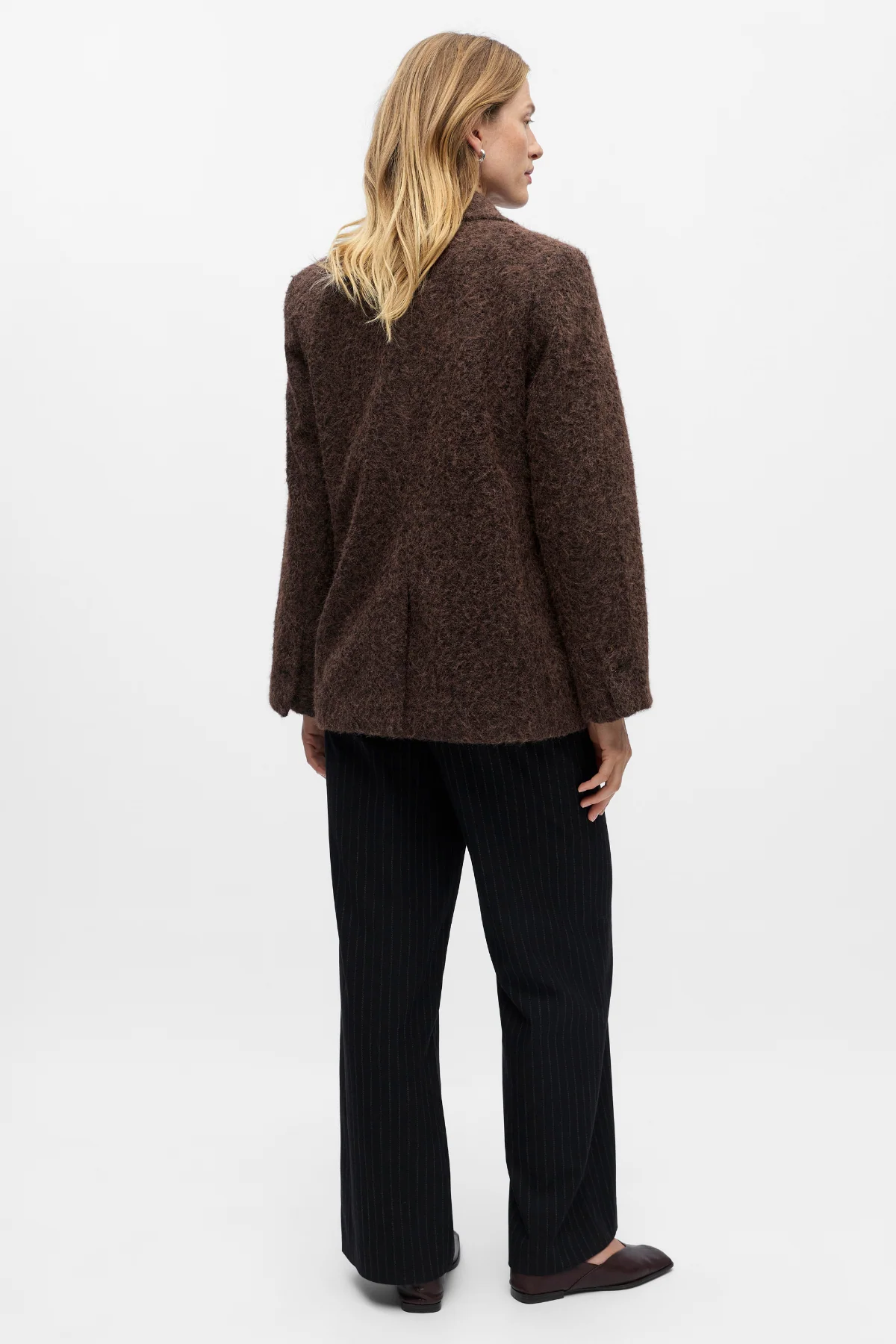 Celina l/s lo Jacke - Seal Braun - Image 5