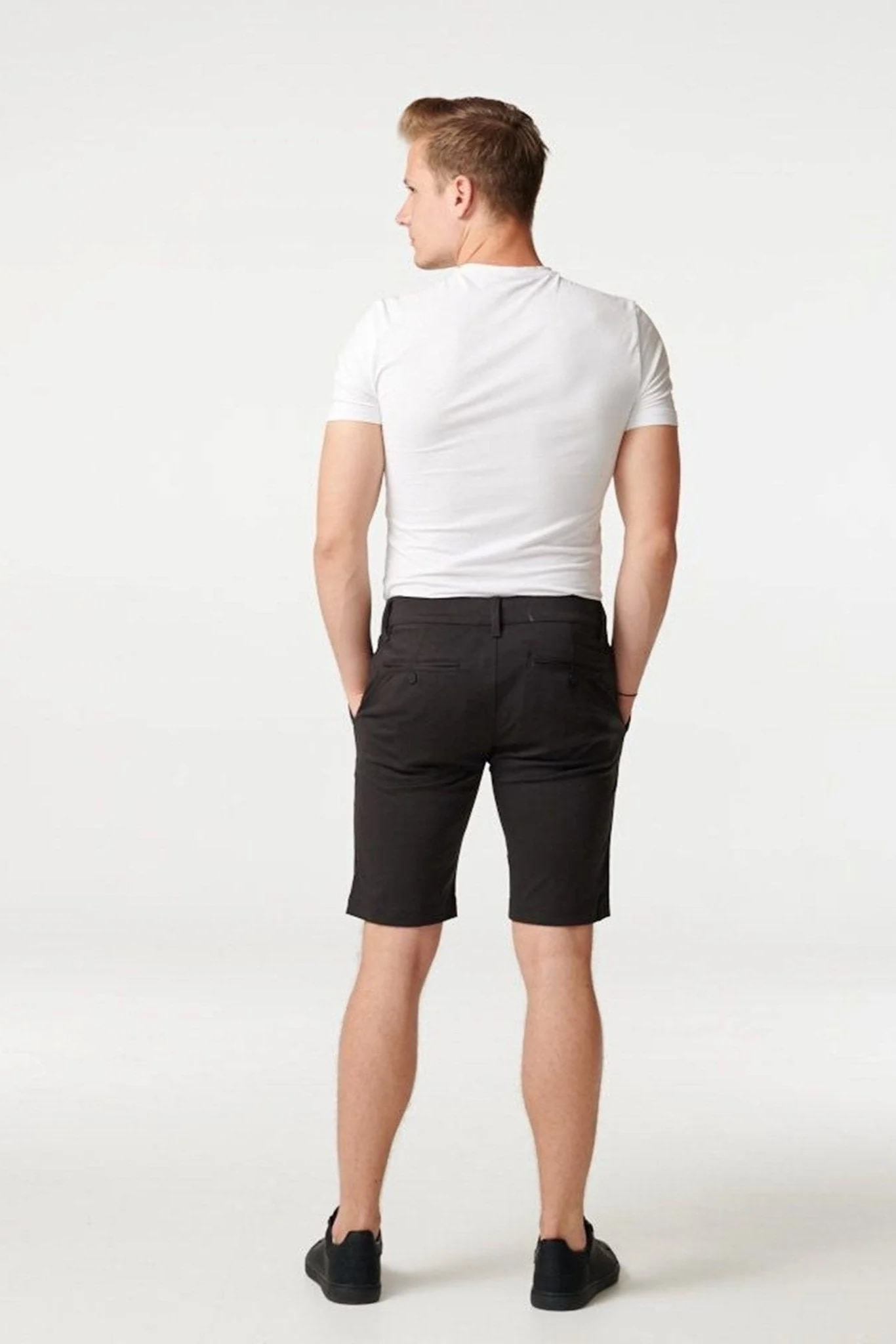 Chino Shorts - Dunkelgrau - Image 2