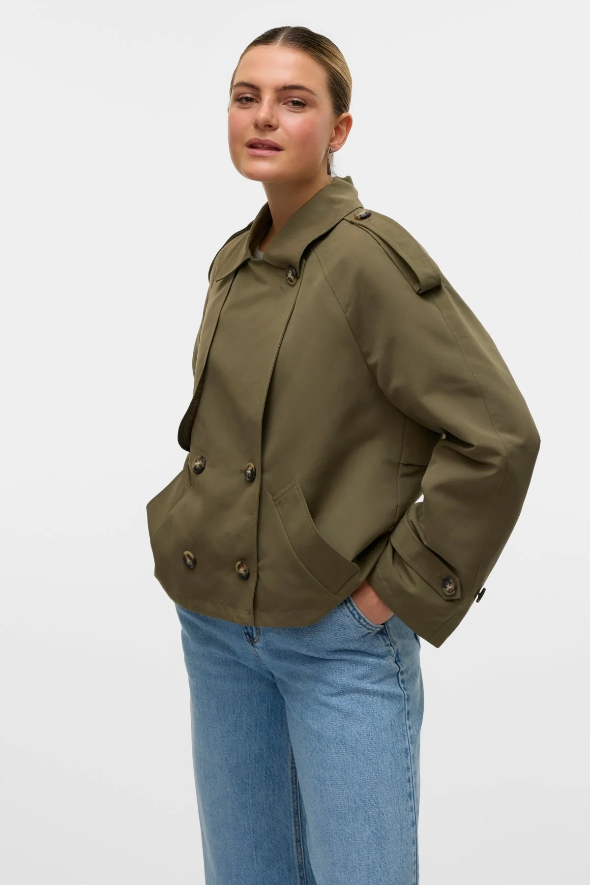 Chloe Kurzer Trenchcoat - Kalamata