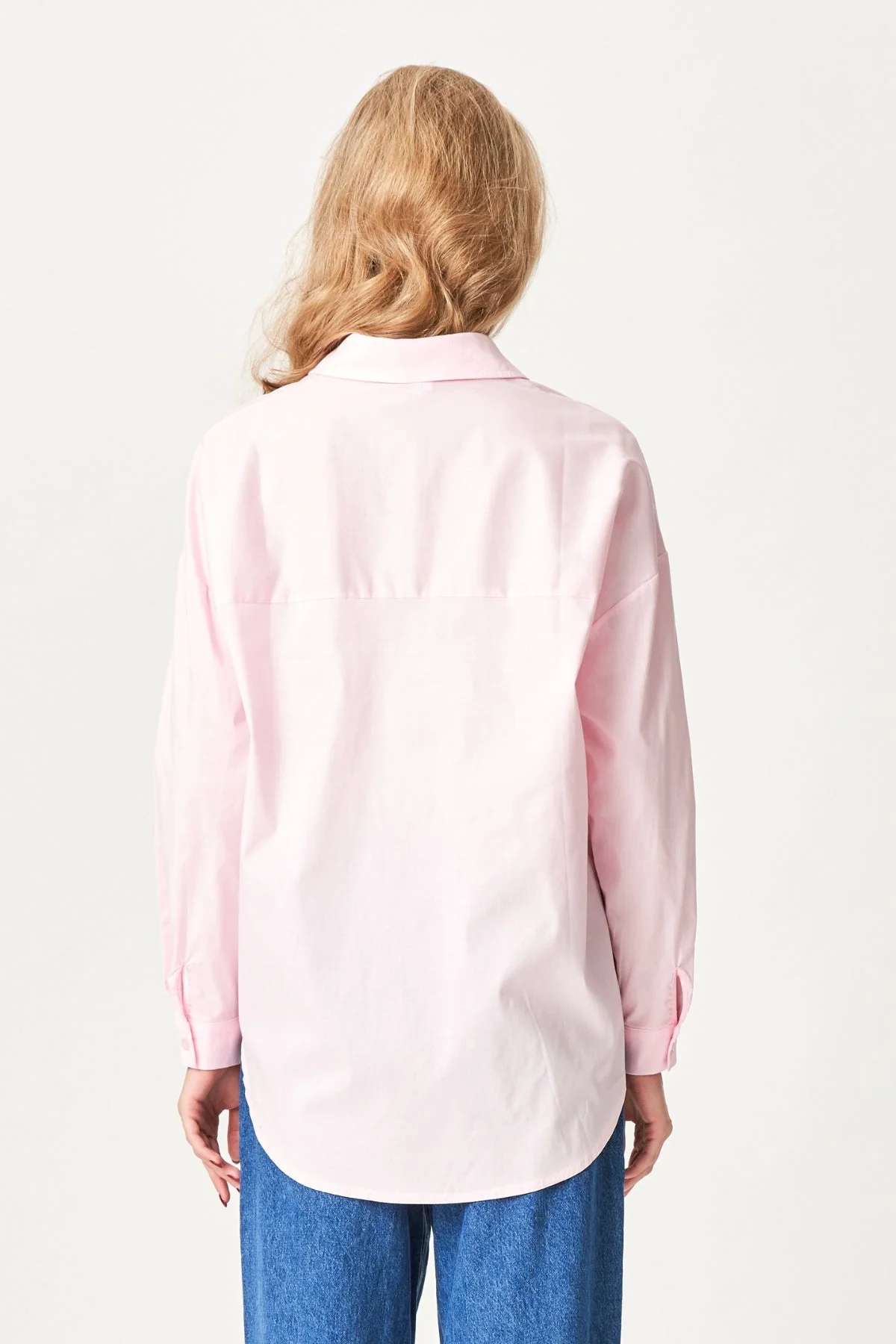 Clara Oversized Hemd - Rose - Image 4