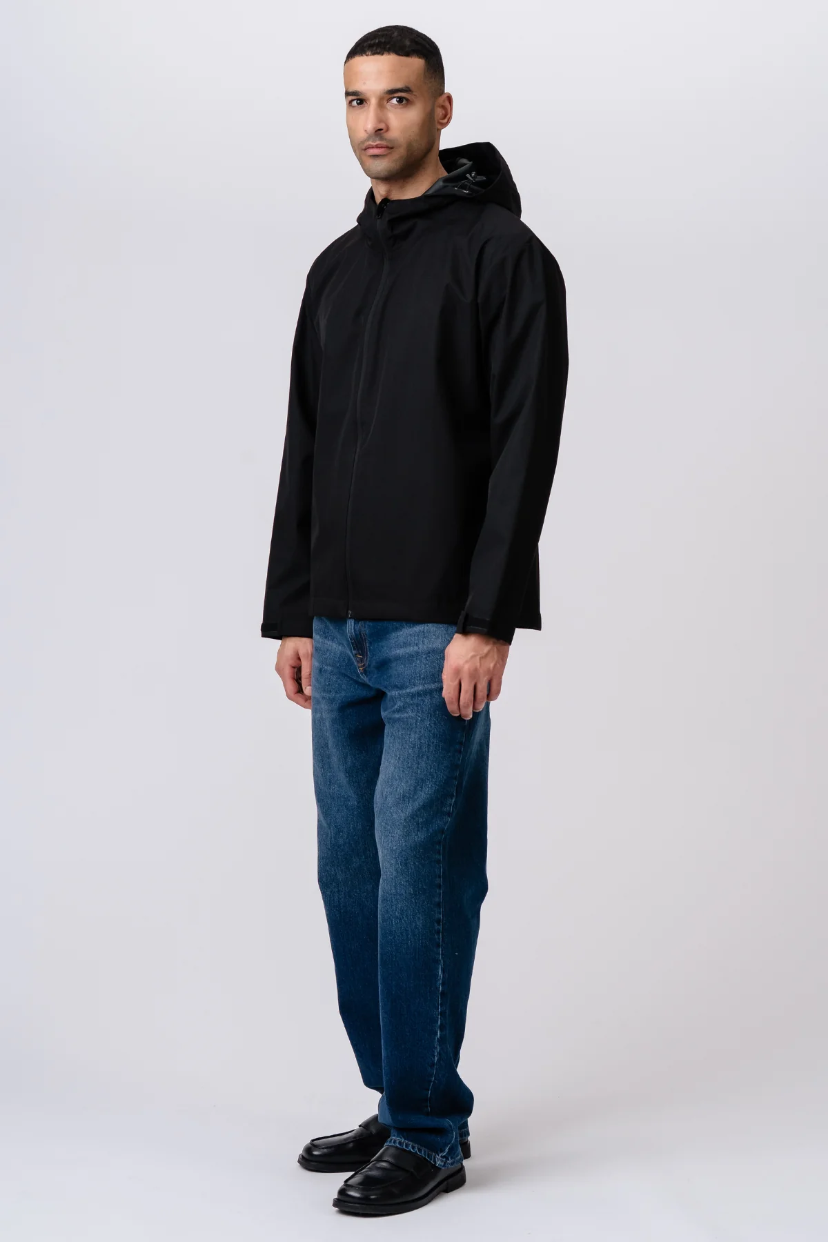 Klassische Regenjacke - Schwarz - Image 2