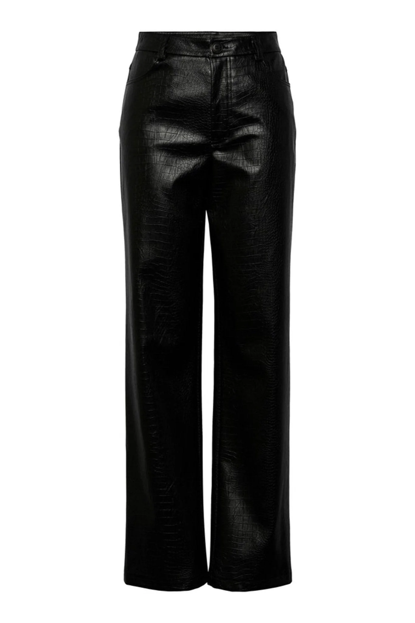 Croco Pants - Schwarz - Image 5