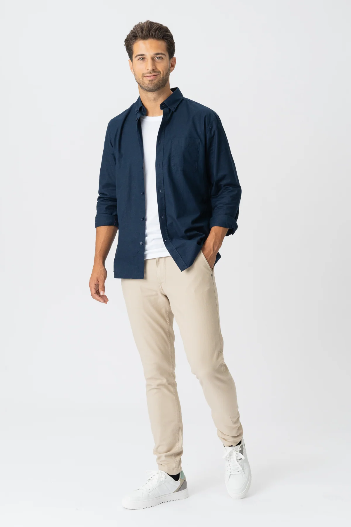 The Original Performance Oxford Shirt ™ ️ - Navy Blazer - Image 6