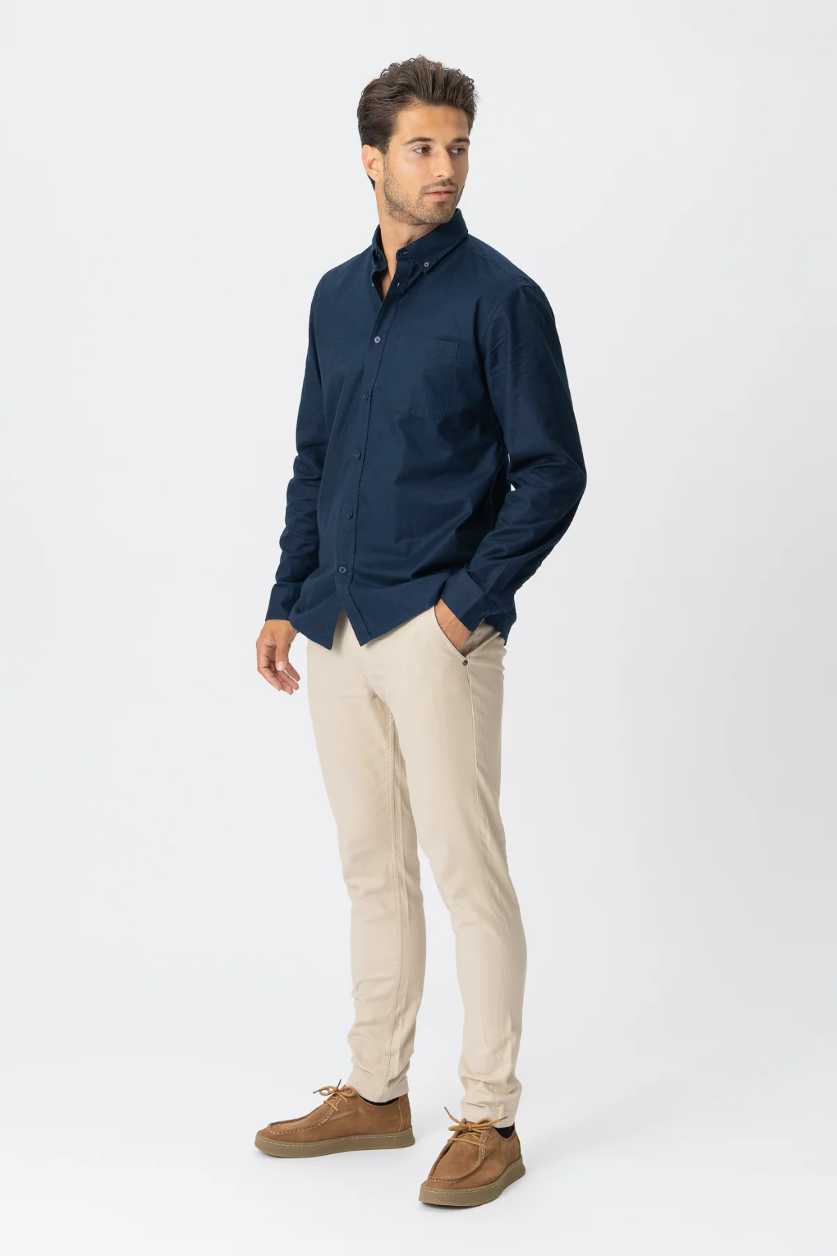 The Original Performance Oxford Shirt ™ ️ - Navy Blazer - Image 7