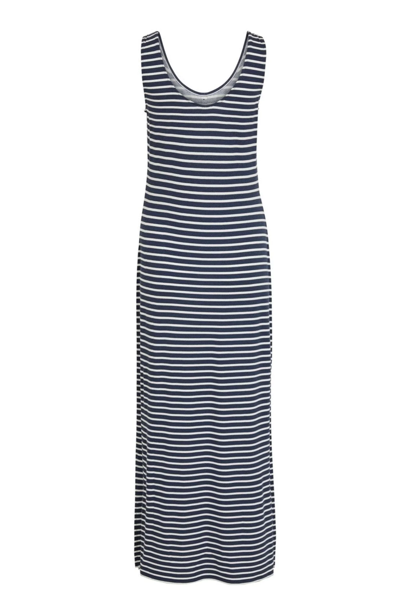 Dell Maxi Kleid - Marine Blazer/Schneewittchen - Image 5