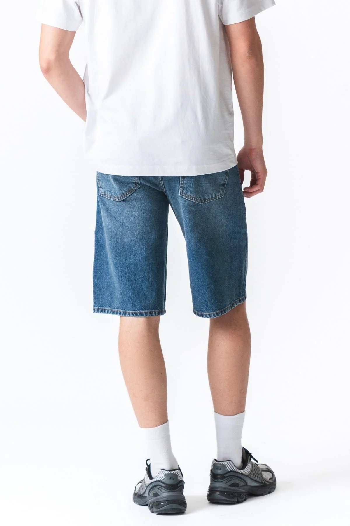 Denim Shorts Locker - blau - Image 5