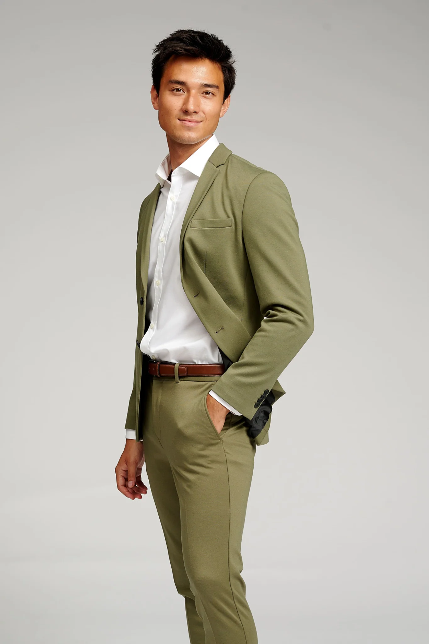 The Original Performance Blazer - Olive - Image 3