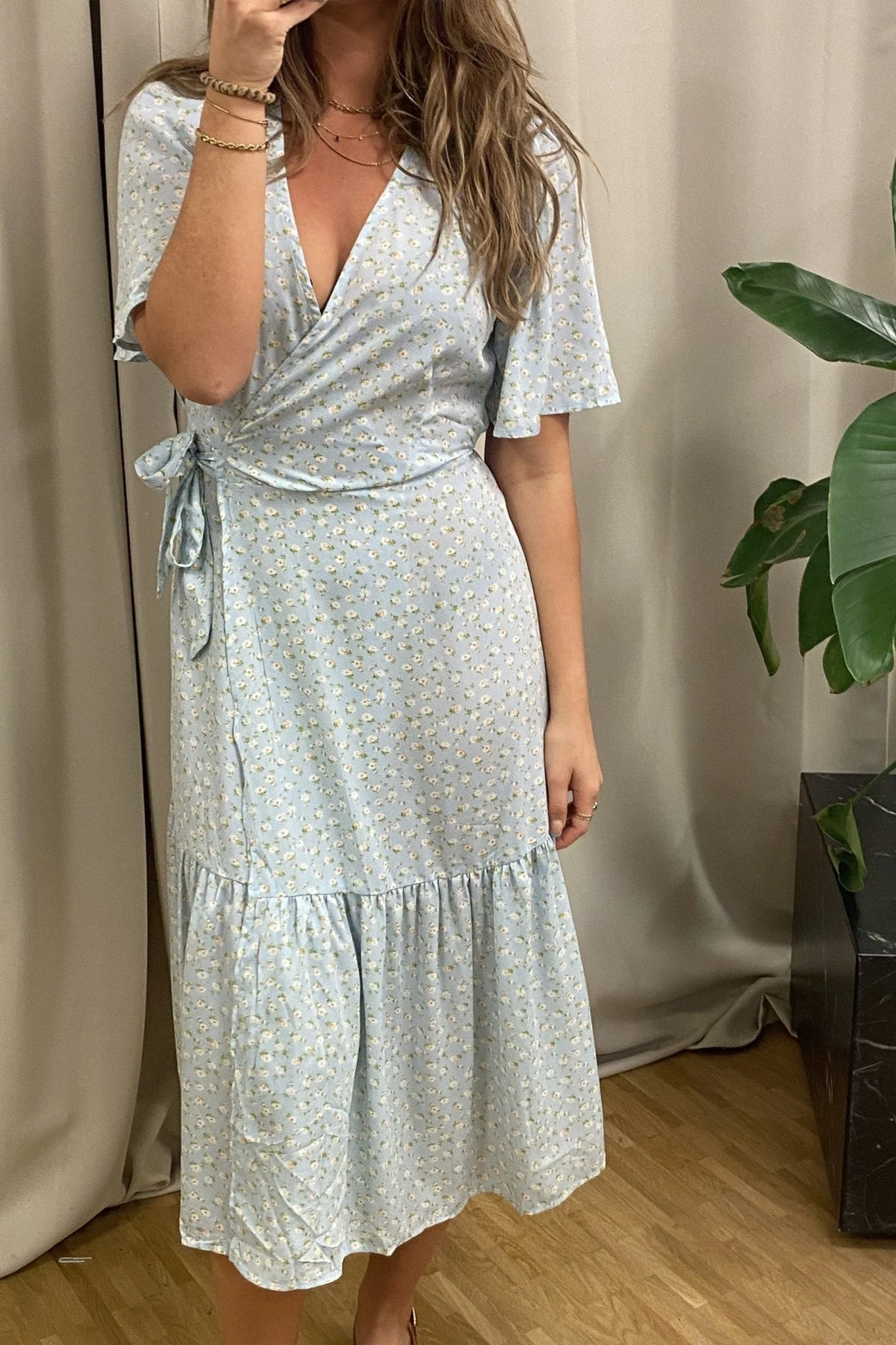 Dina 2/4 Wicked Kleid - blau