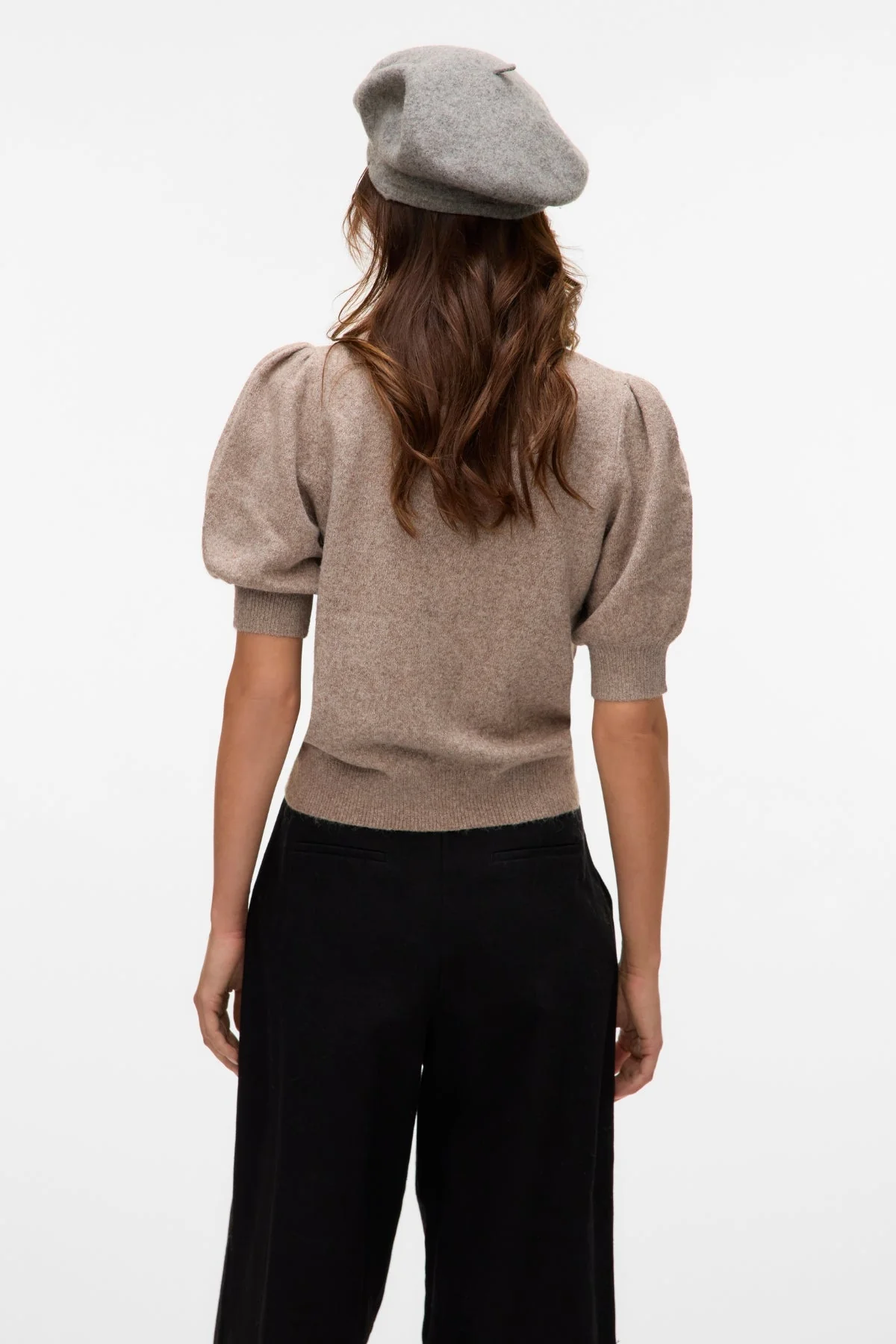Doffy Pullover mit O-Ausschnitt – Moon Rock Melange - Image 5