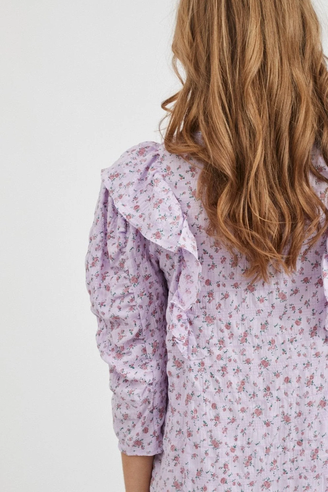 Einsame Langarm -Kleid - rosa - Image 3