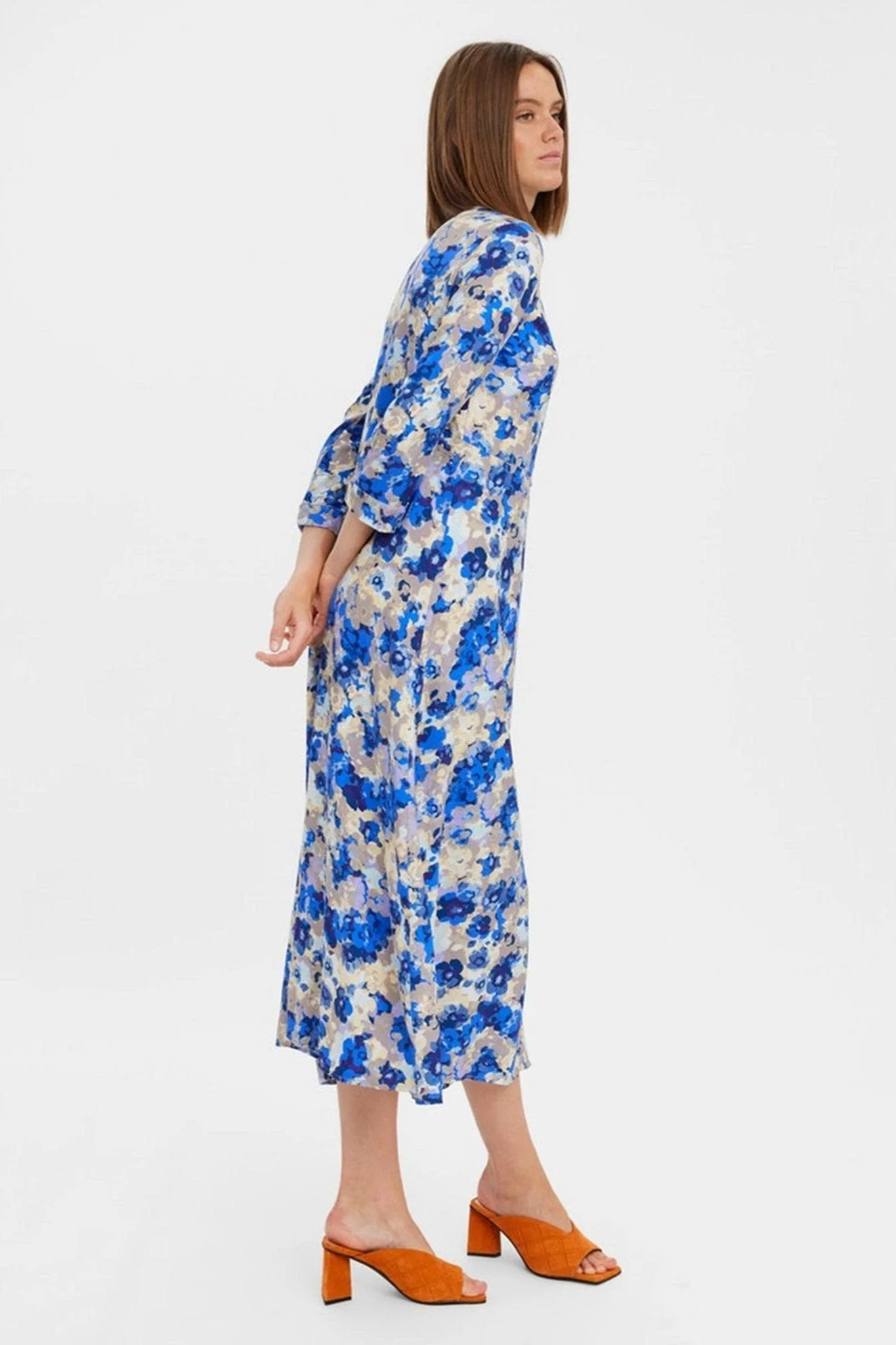Elly 3/4 Hemdkleid - nautisch blau - Image 3