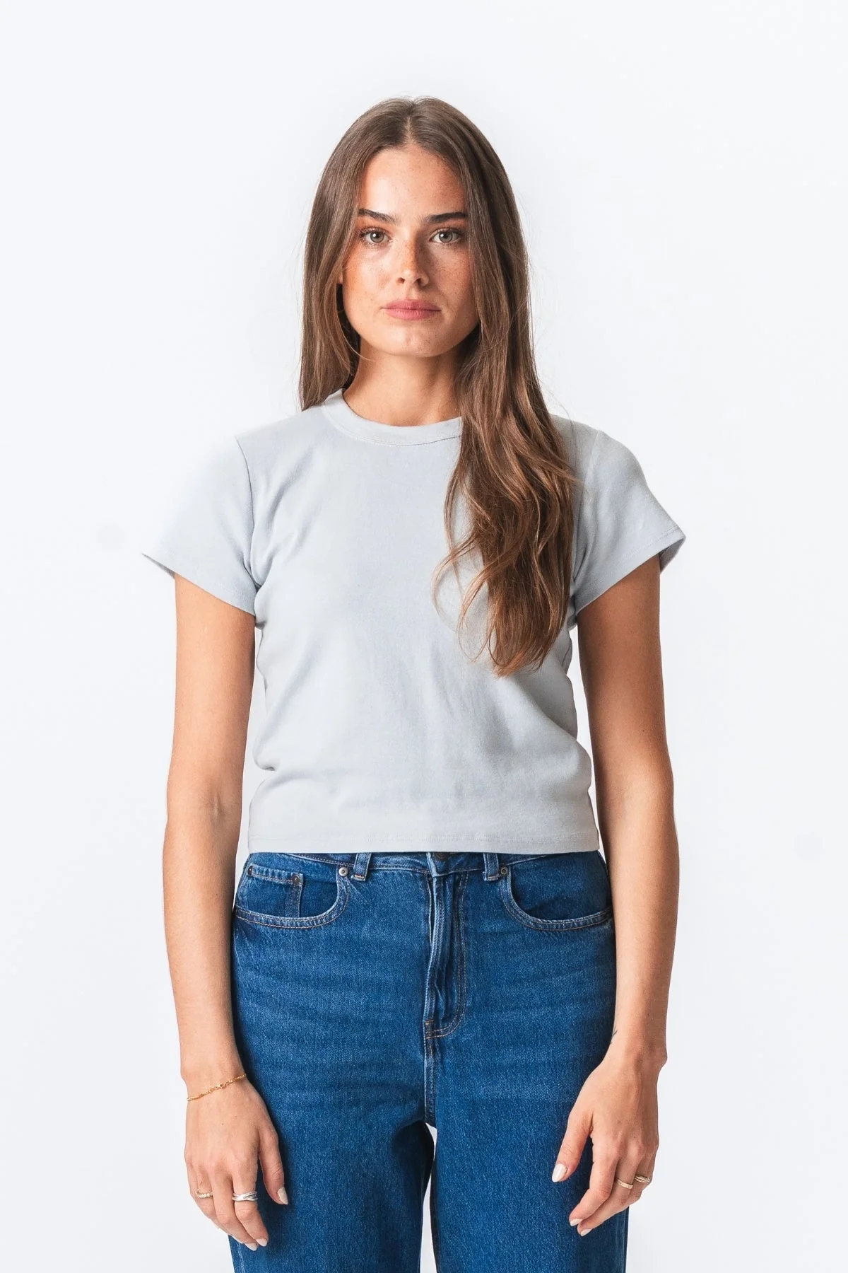 Emily Short T -Shirt - Hellgrau