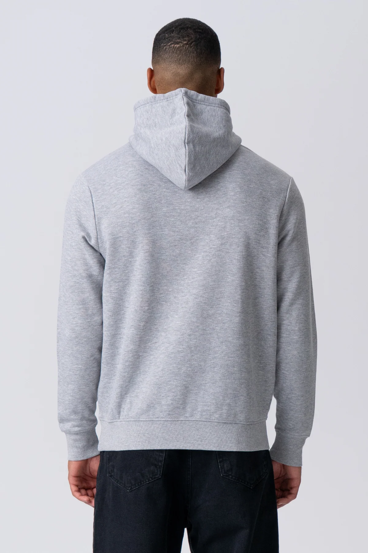 Essential Kapuzenpullover – Grau Melange - Image 5