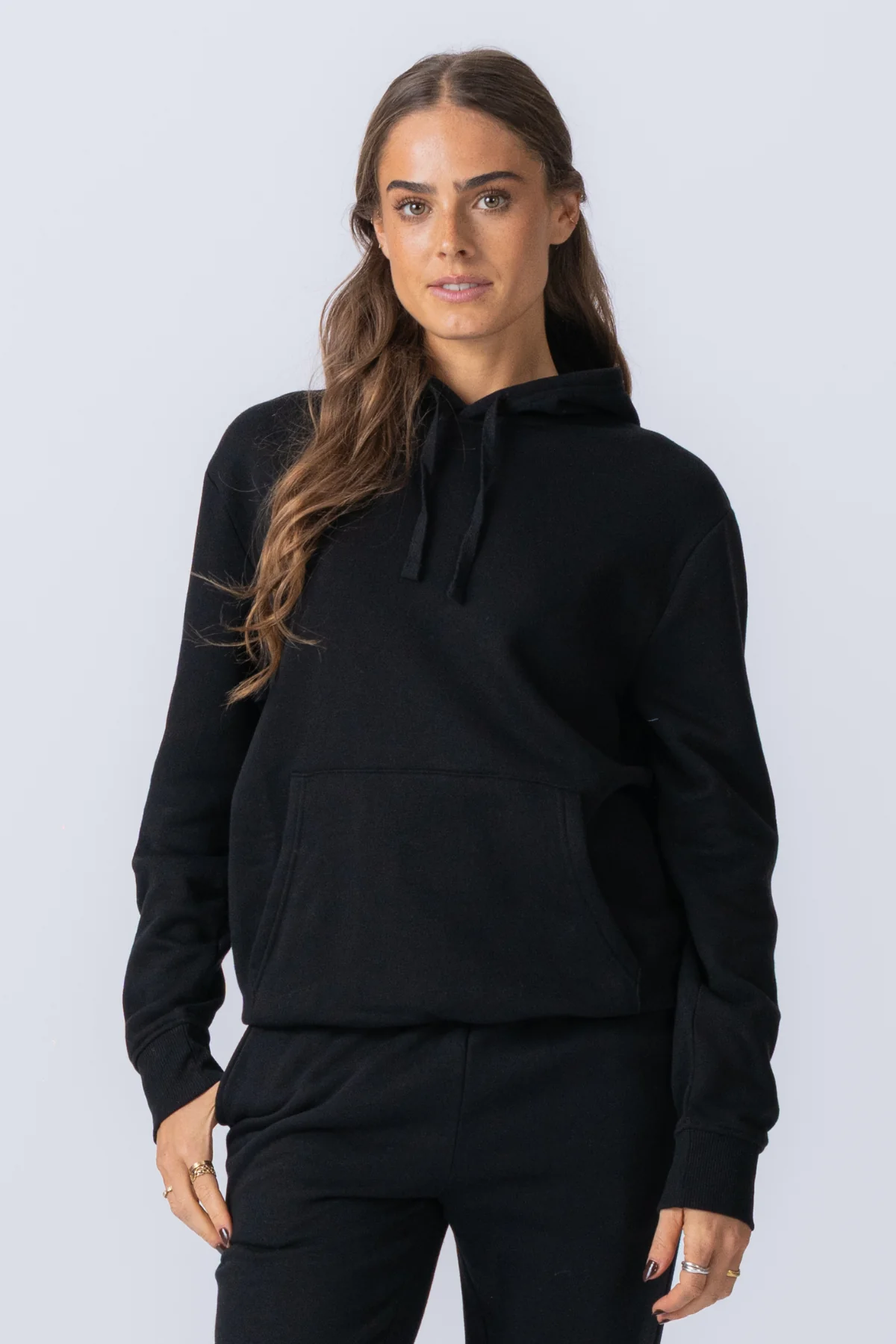 Essential Kapuzenpullover - Schwarz