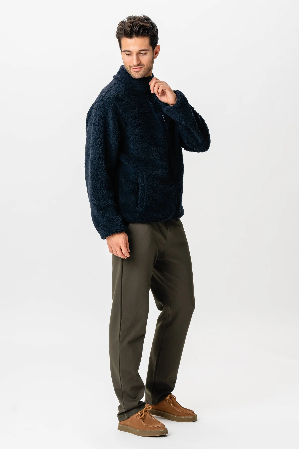 Fleecejacke - Marine - Image 4