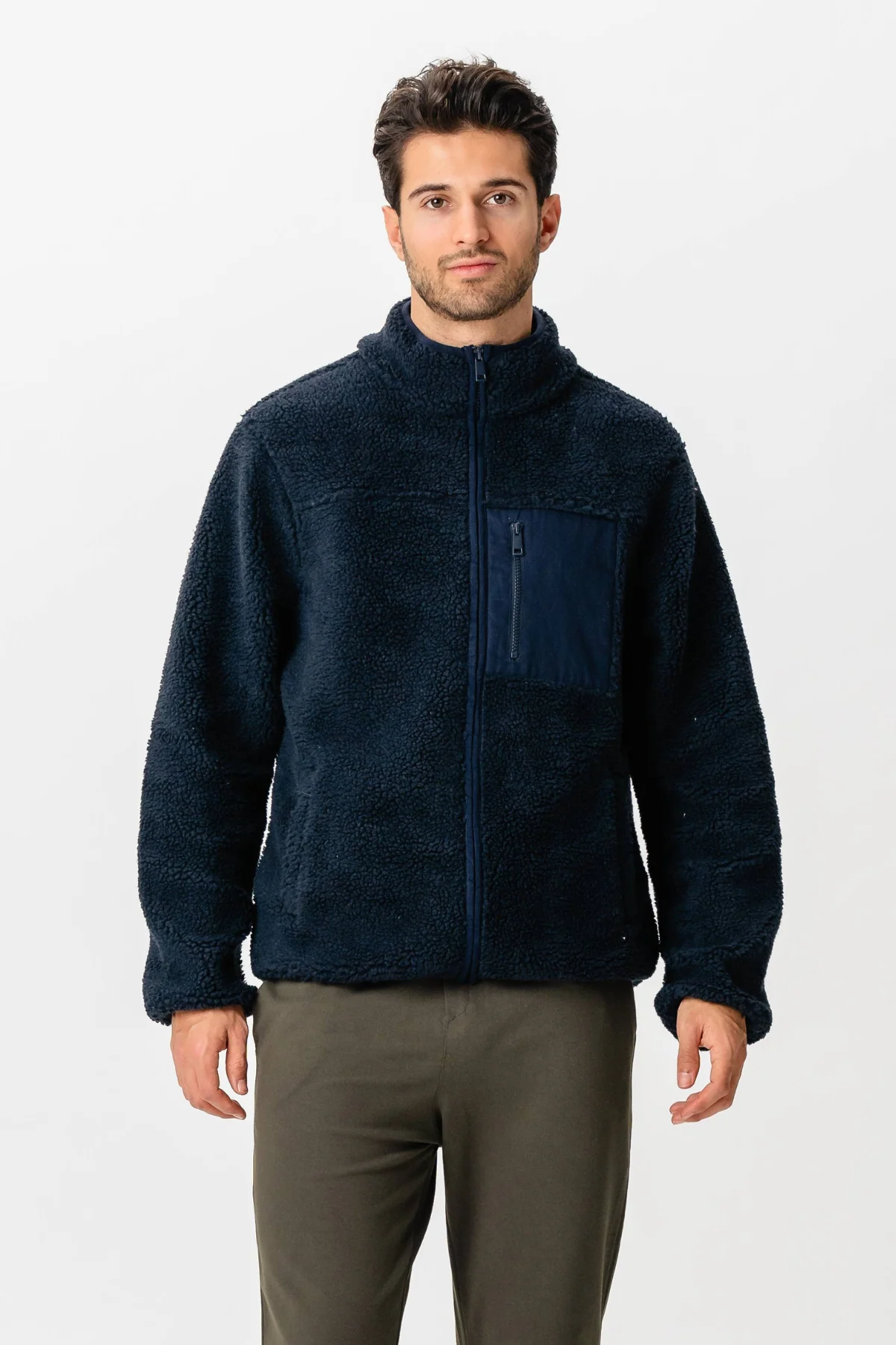 Fleecejacke - Marine - Image 6
