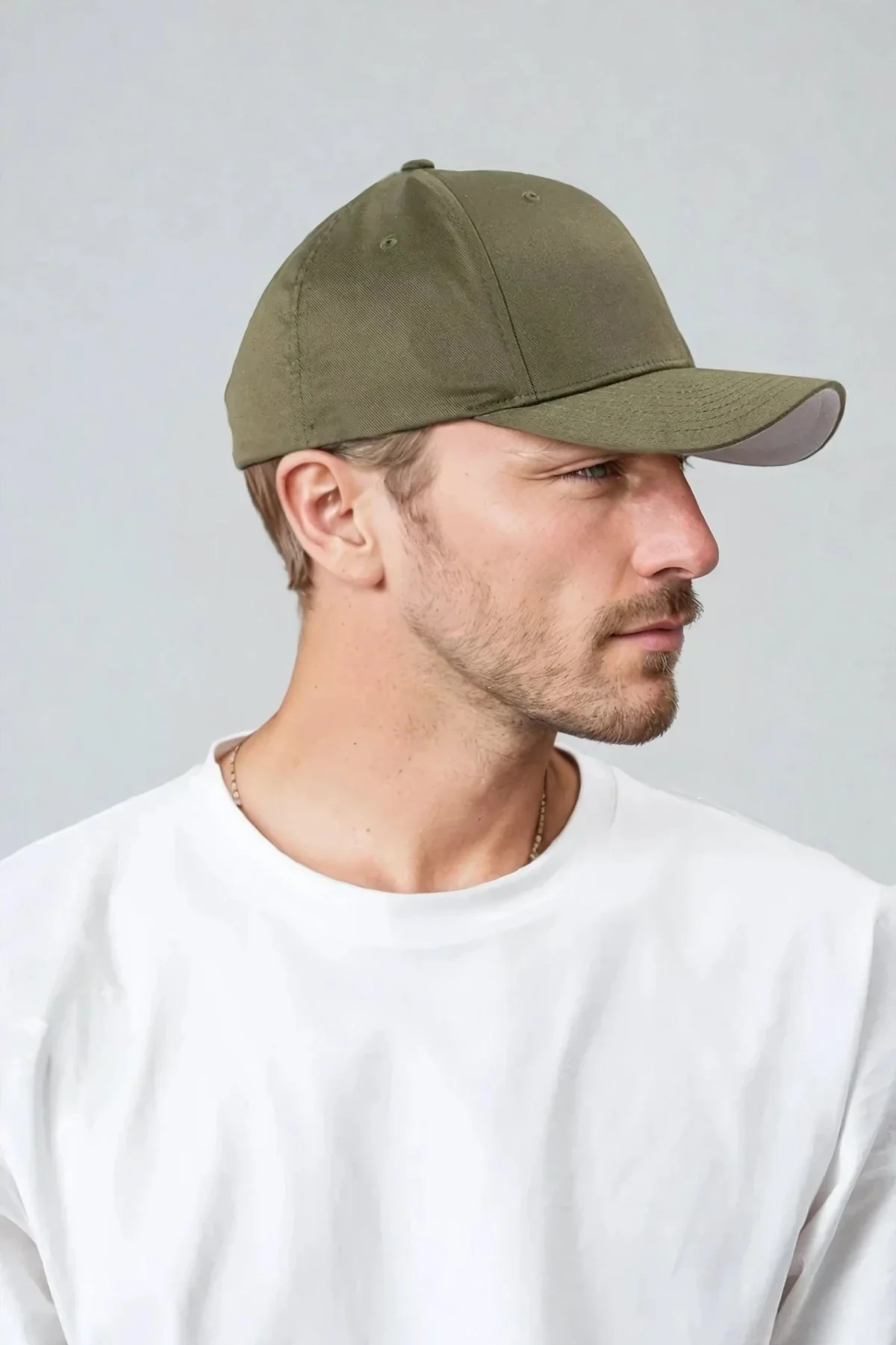 Flexfit Wollkämmert - Olive - Image 2