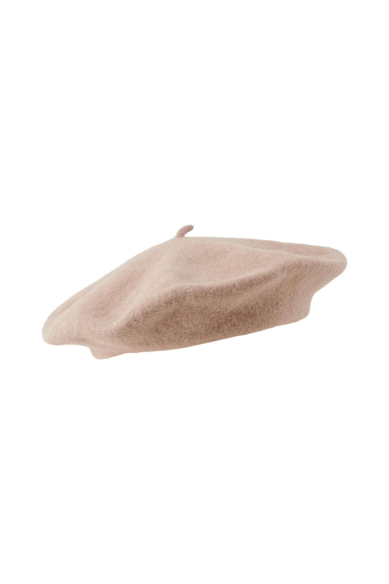 Fransk Wool Beret - Silver Nerk