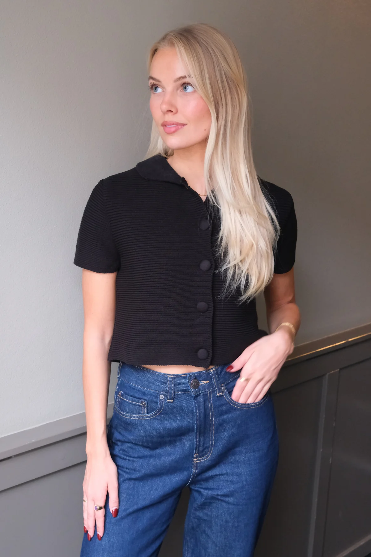 Grace Shirt - Schwarz - Image 3