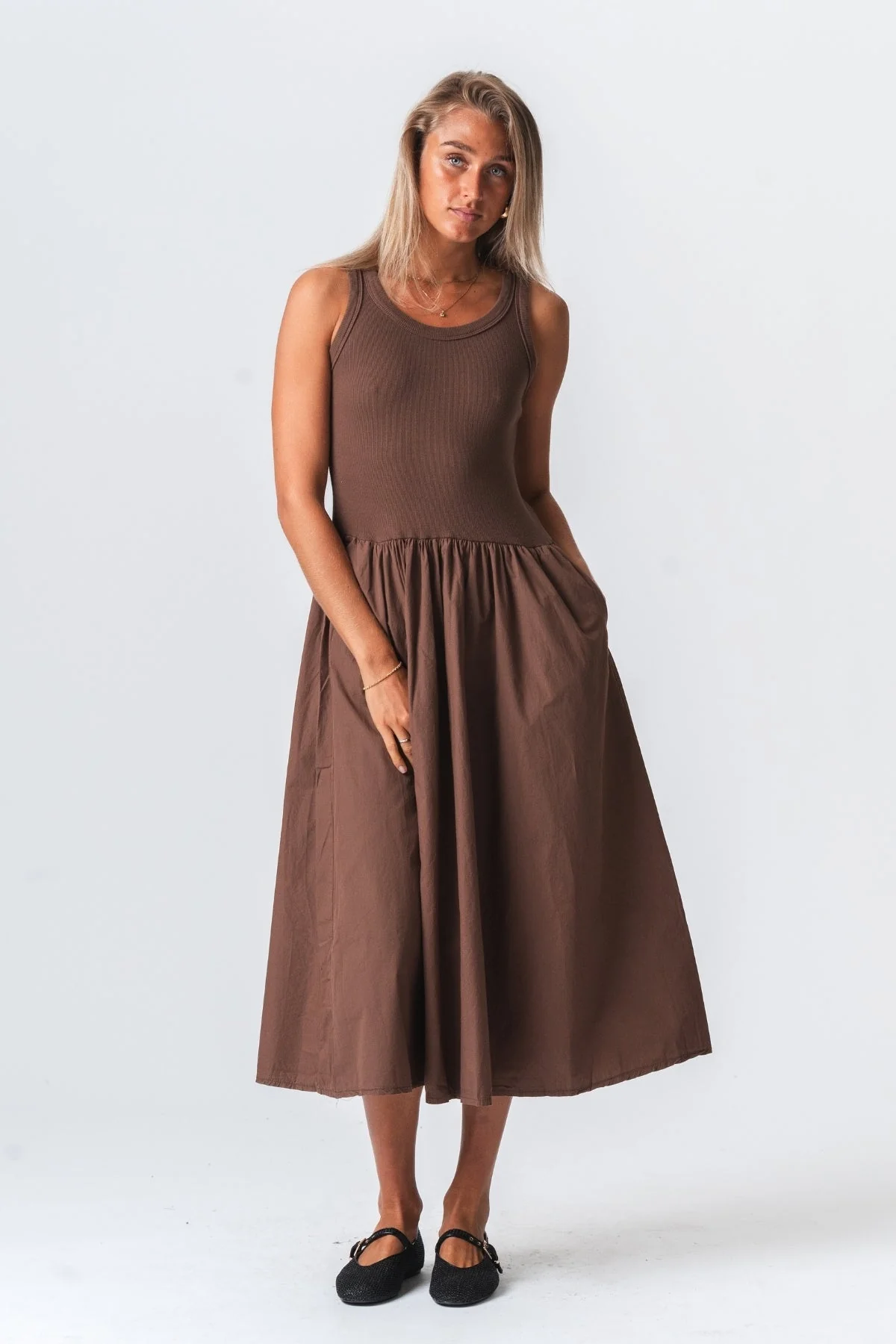 Hanna -Kleid - braun - Image 4